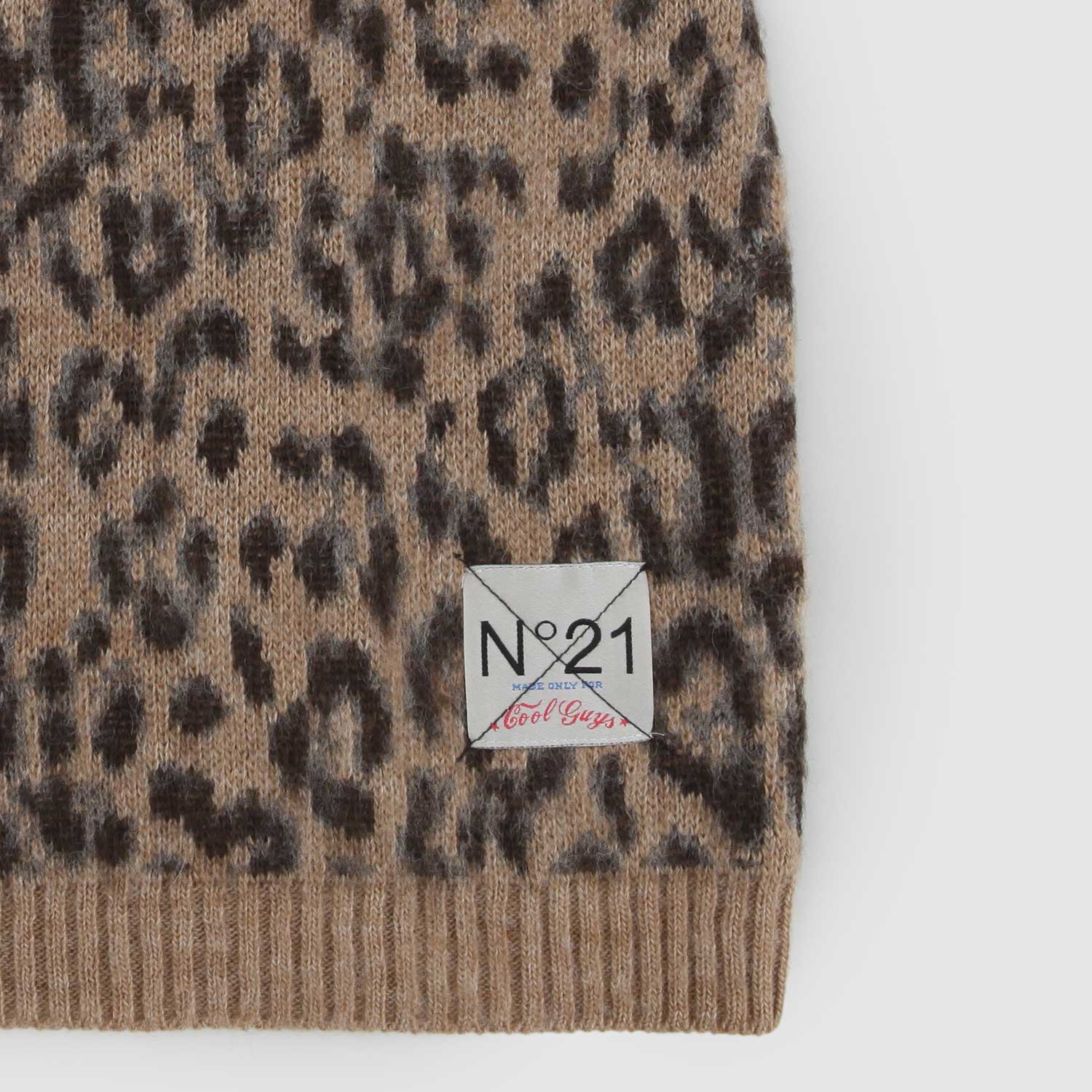 Minigonna leopardata in misto lana - annameglio.com abbigliamento moda