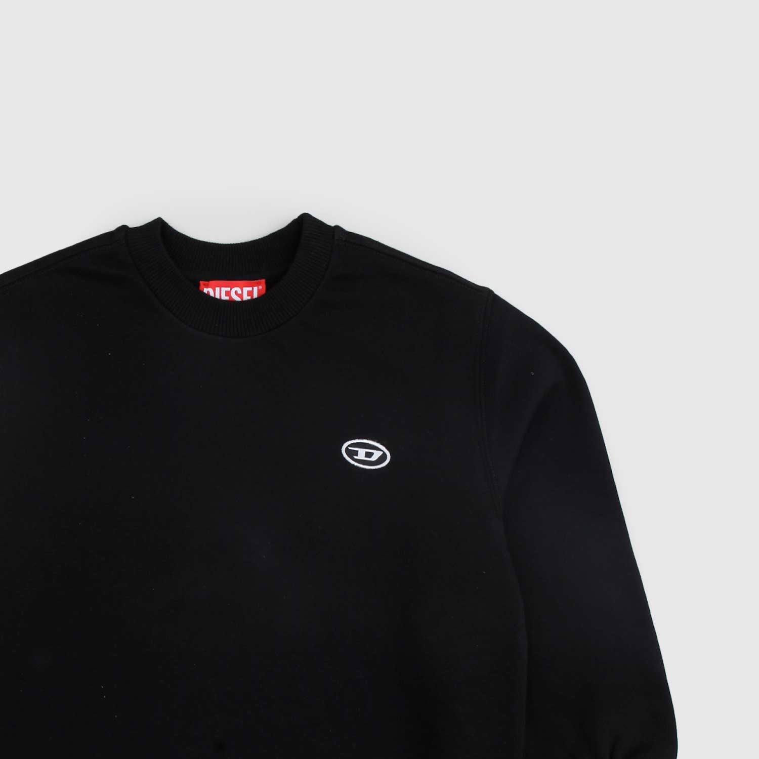 Felpa Oval D nera in cotone - annameglio.com abbigliamento moda