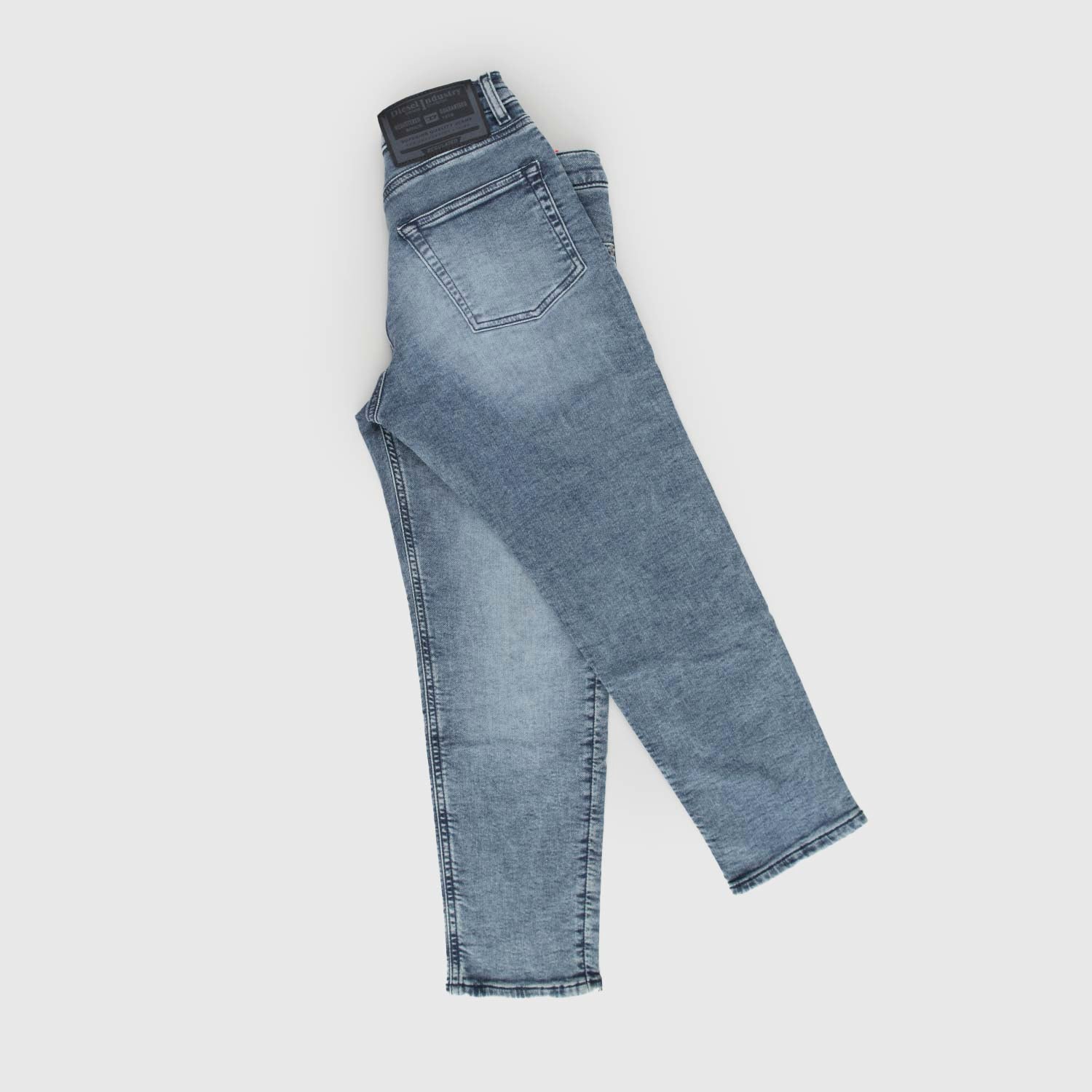 JoggJeans tapered blu medio sfumato D Lucas - annameglio.com abbigliamento moda