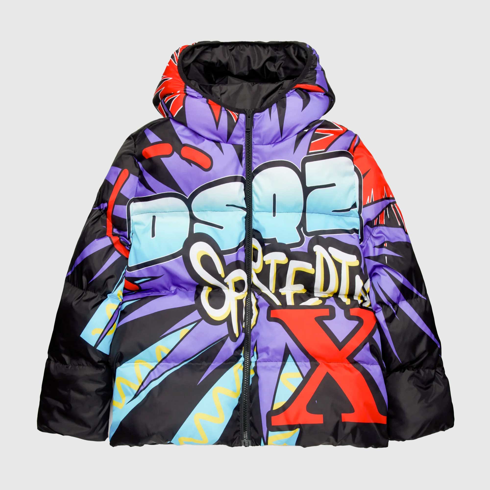 Piumino multicolor firmato DSQUARED2 - annameglio.com abbigliamento moda