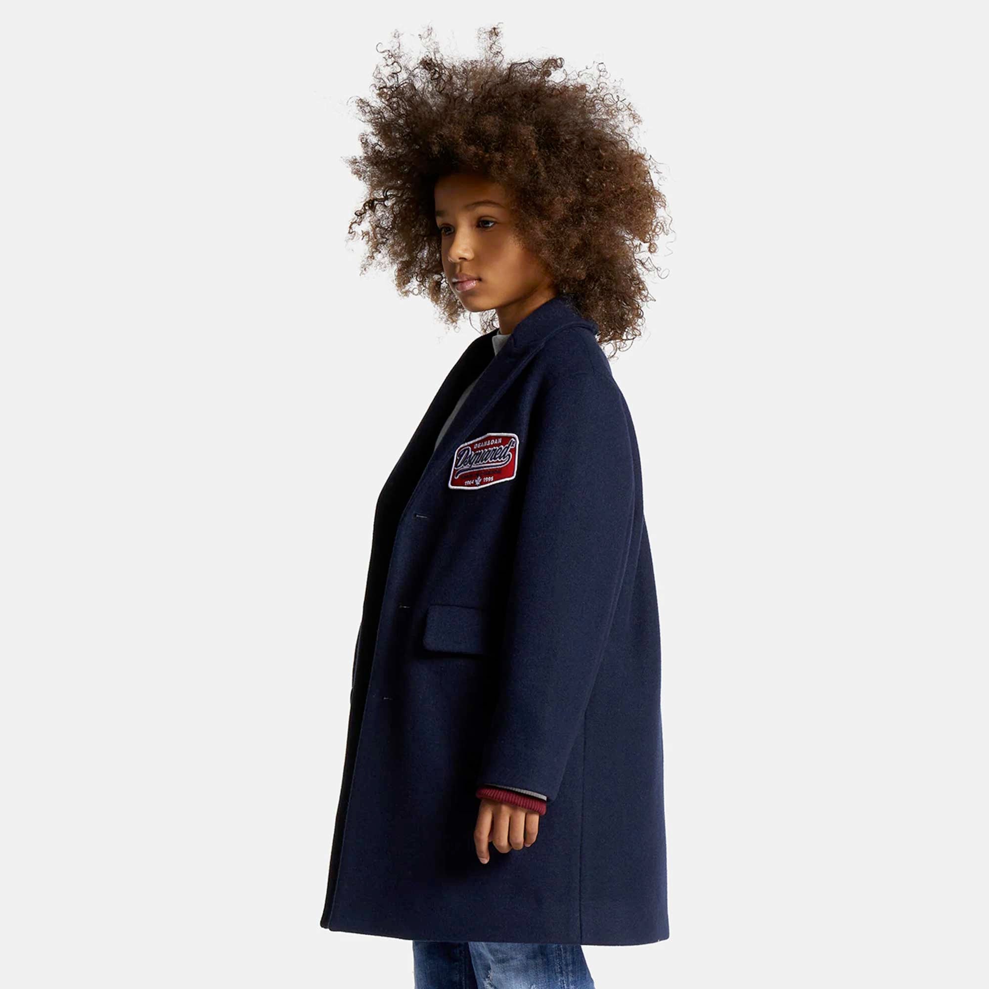 Blazer Con Polsini A Contrasto Dsquared2 - annameglio.com abbigliamento moda