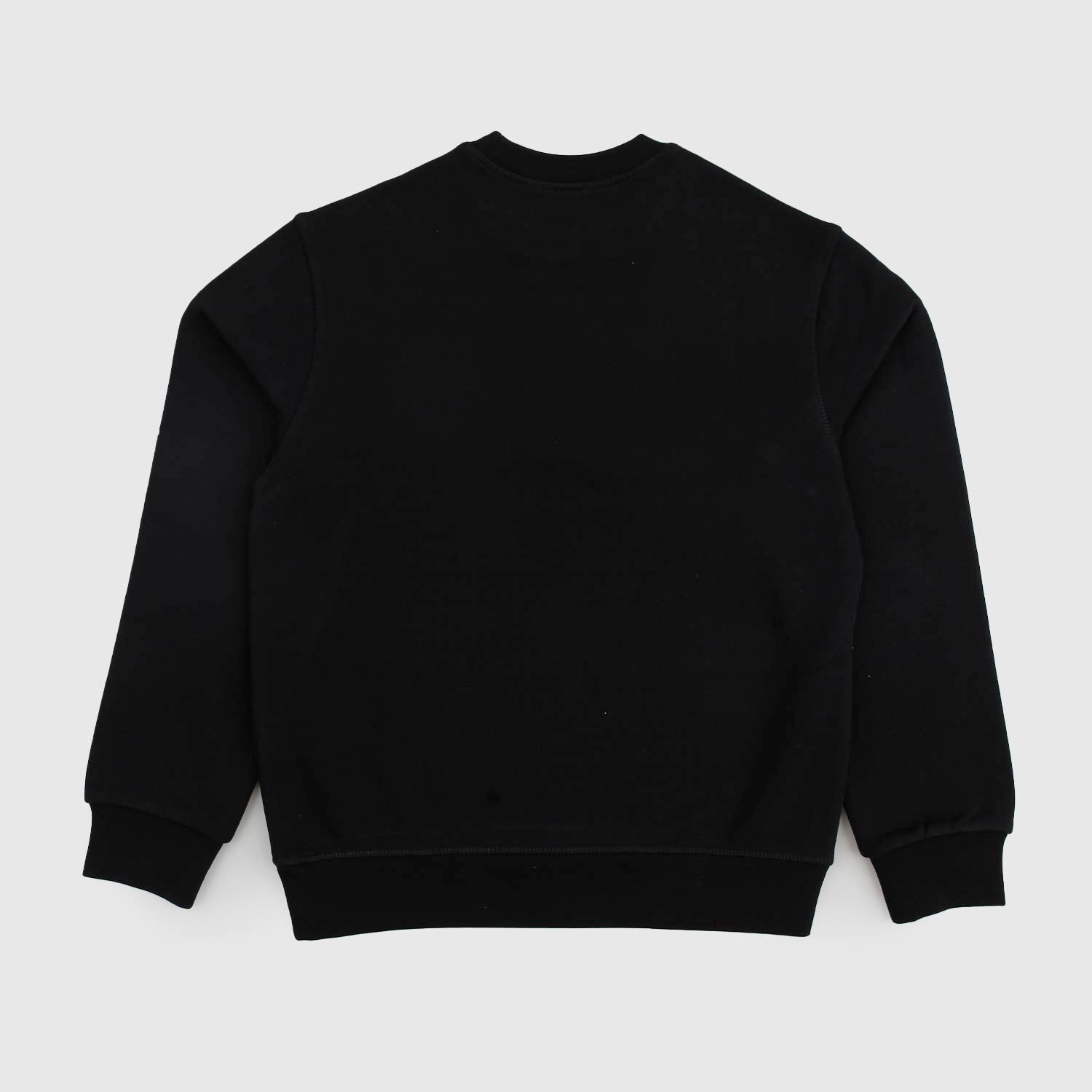 Felpa nera con logo bianco in contrasto - annameglio.com abbigliamento moda