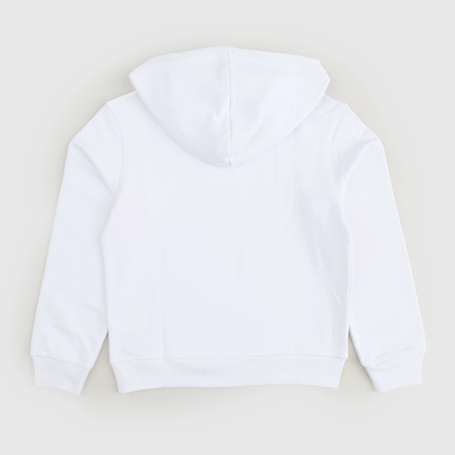 Felpa bianca jogging university con cappuccio - annameglio.com abbigliamento moda