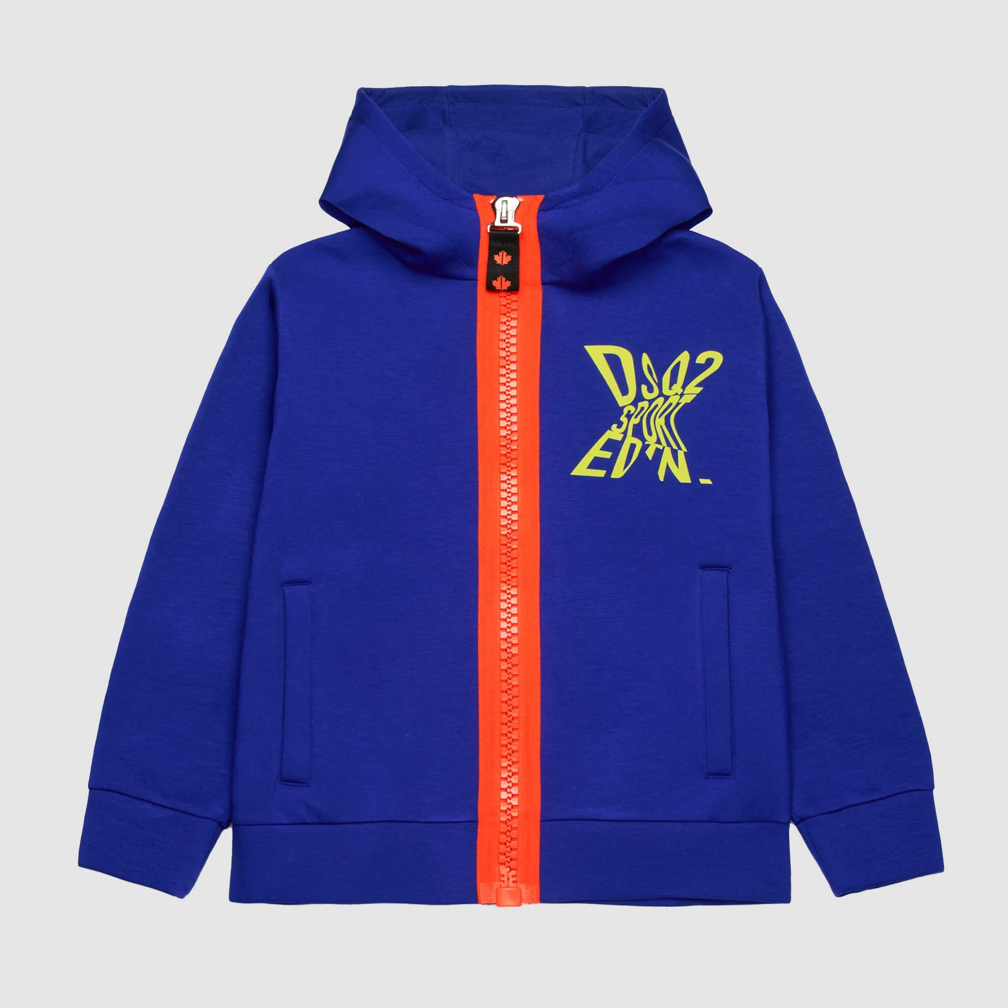 Felpa Max zip multicolore DSQUARED2 - annameglio.com abbigliamento moda