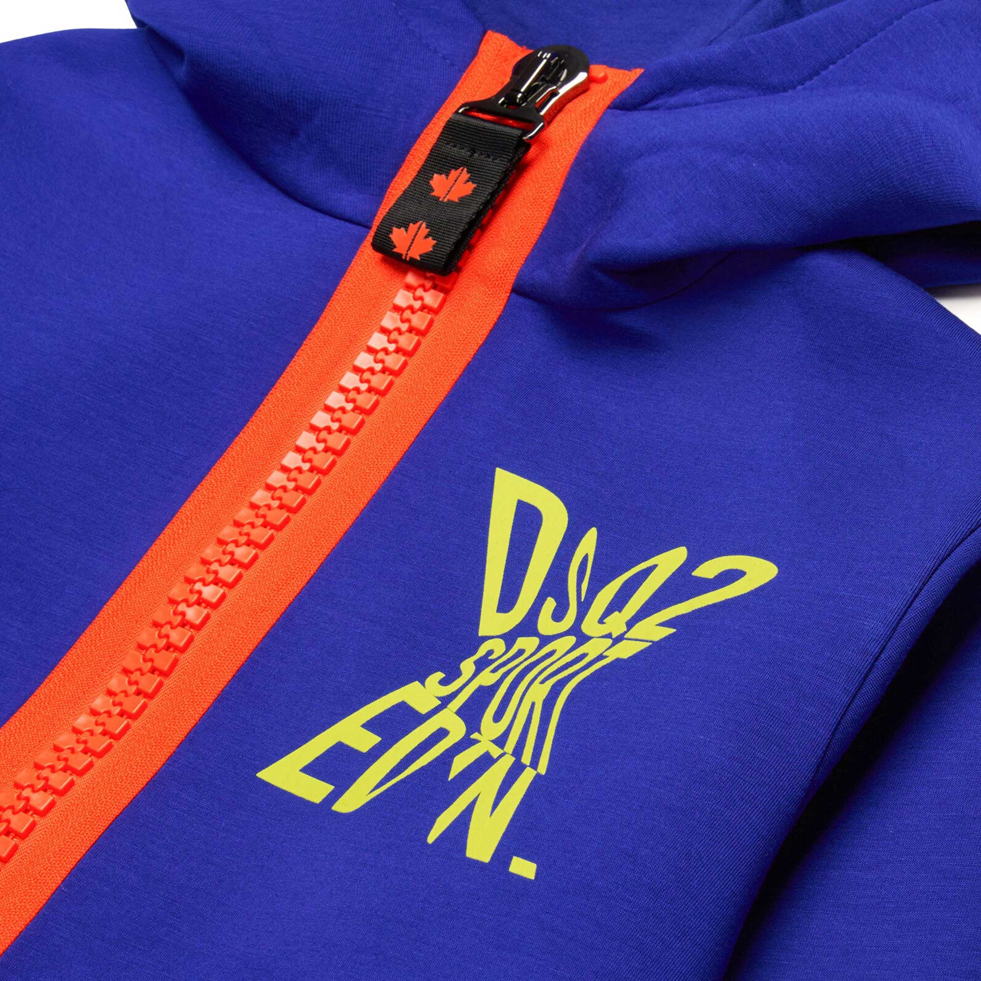 Felpa Max zip multicolore DSQUARED2 - annameglio.com abbigliamento moda