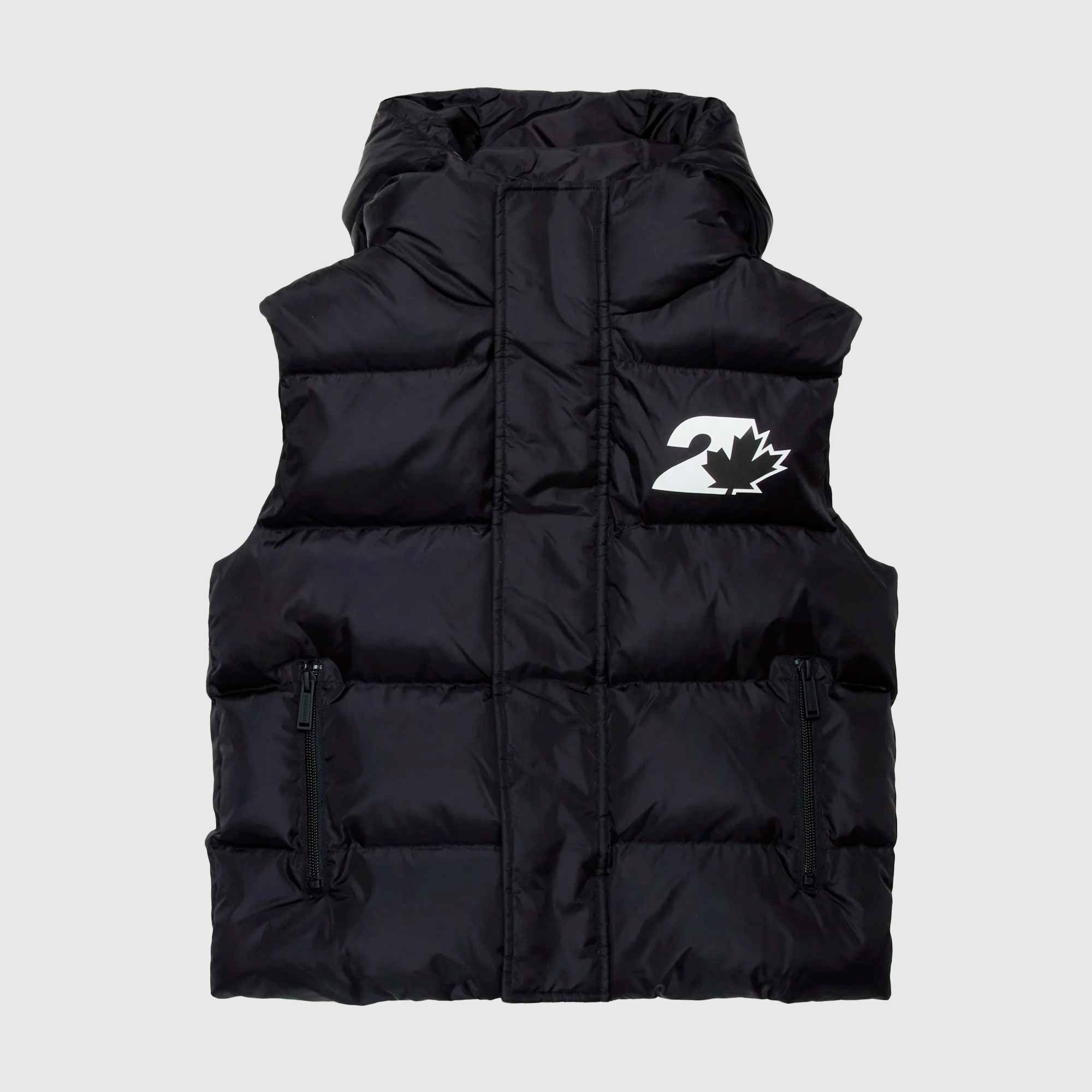 Gilet Con Stampa Firmato DSQUARED2 - annameglio.com abbigliamento moda