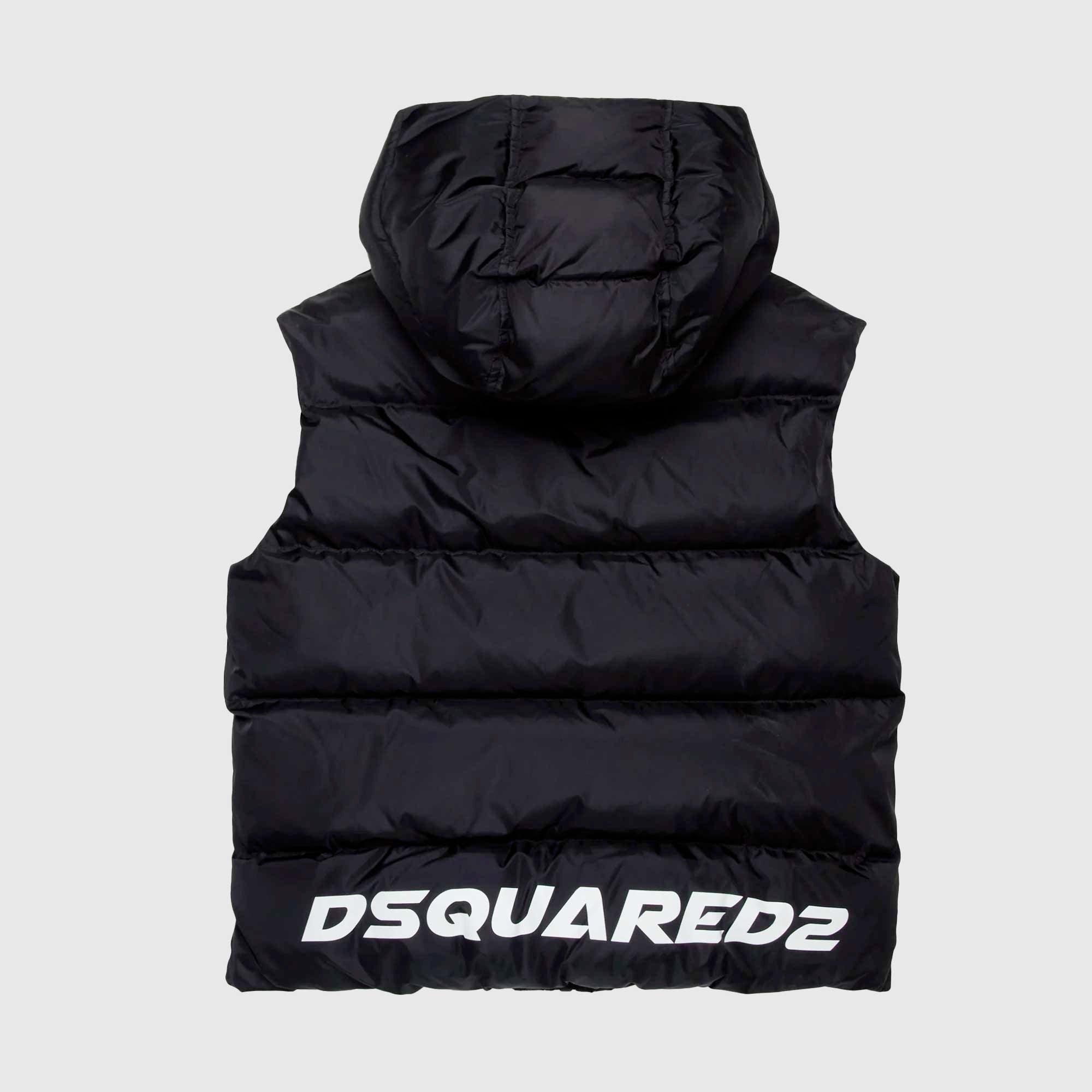 Gilet Con Stampa Firmato DSQUARED2 - annameglio.com abbigliamento moda