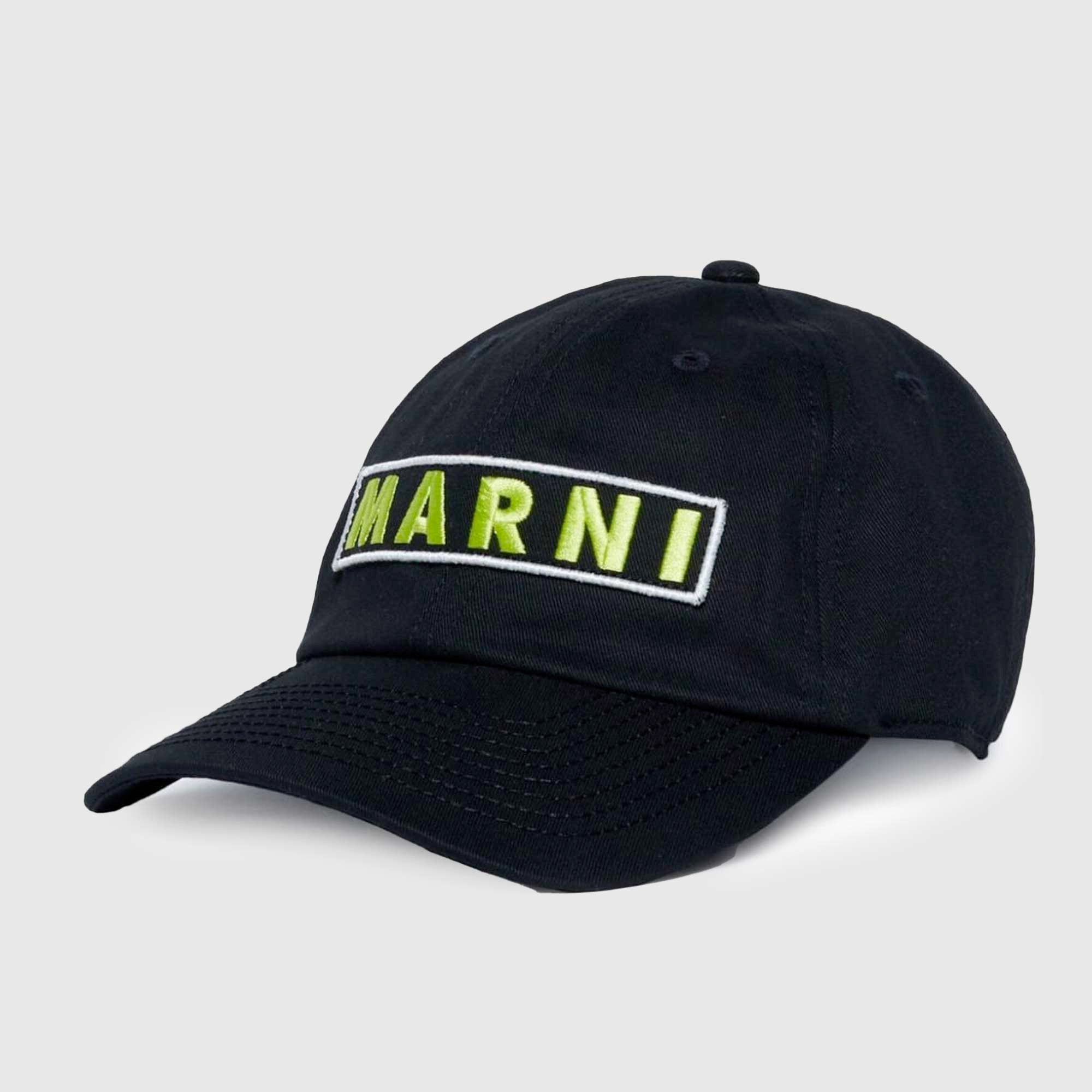 Cappello Da Baseball Nero Firmato Marni - annameglio.com abbigliamento moda