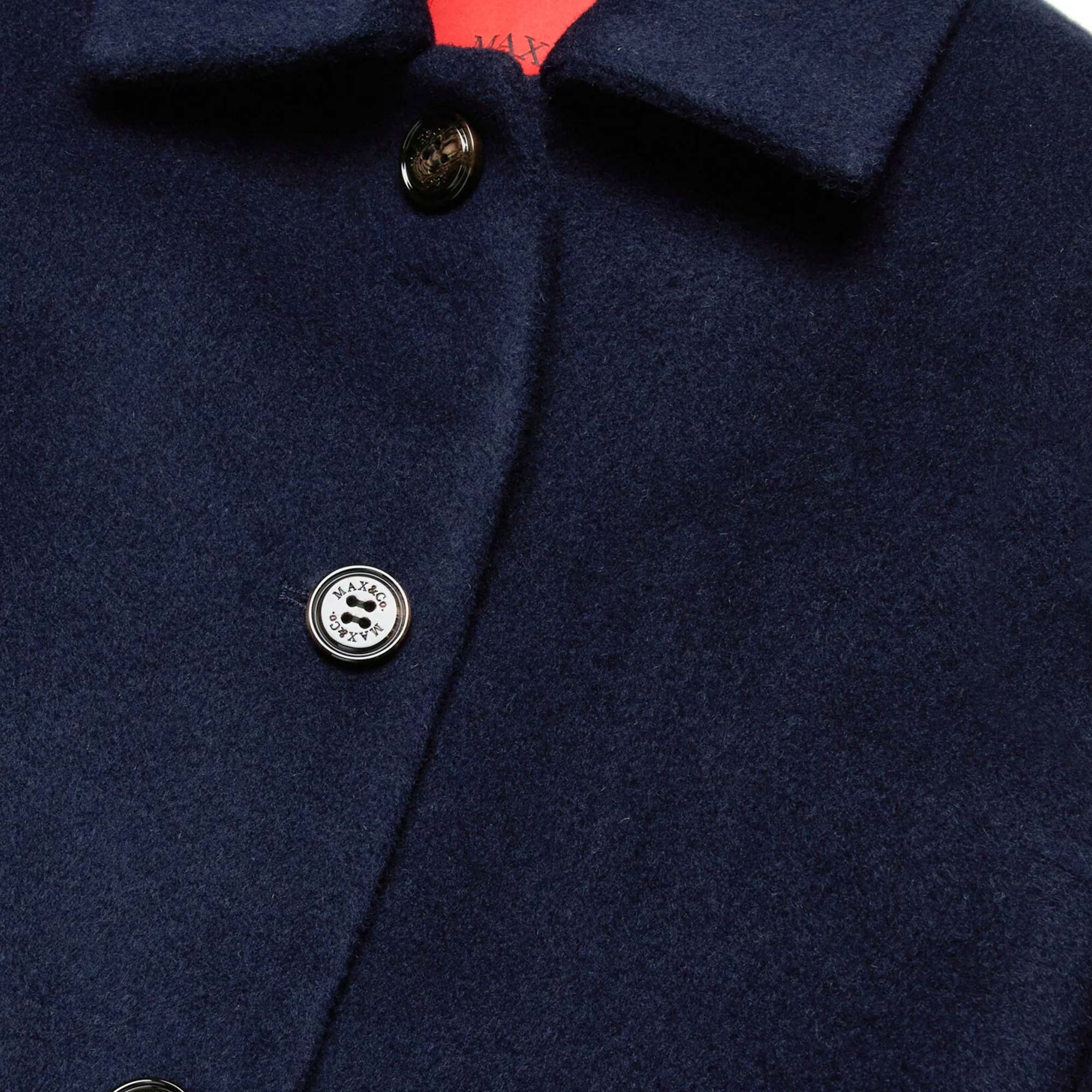 Giacca blu in lana firmata MAX & CO - annameglio.com abbigliamento moda