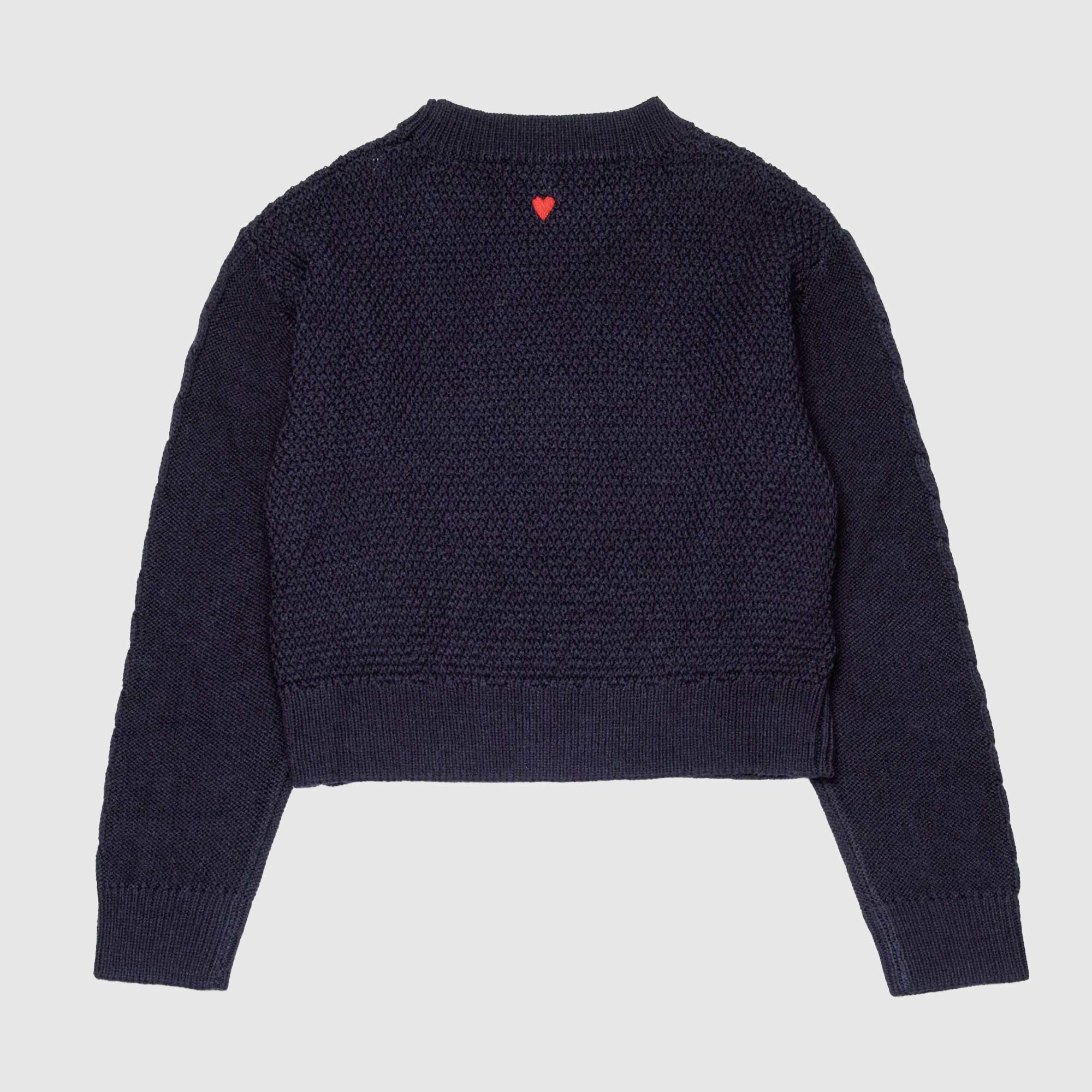 Maglione corto blu notte firmato Max and Co - annameglio.com abbigliamento moda