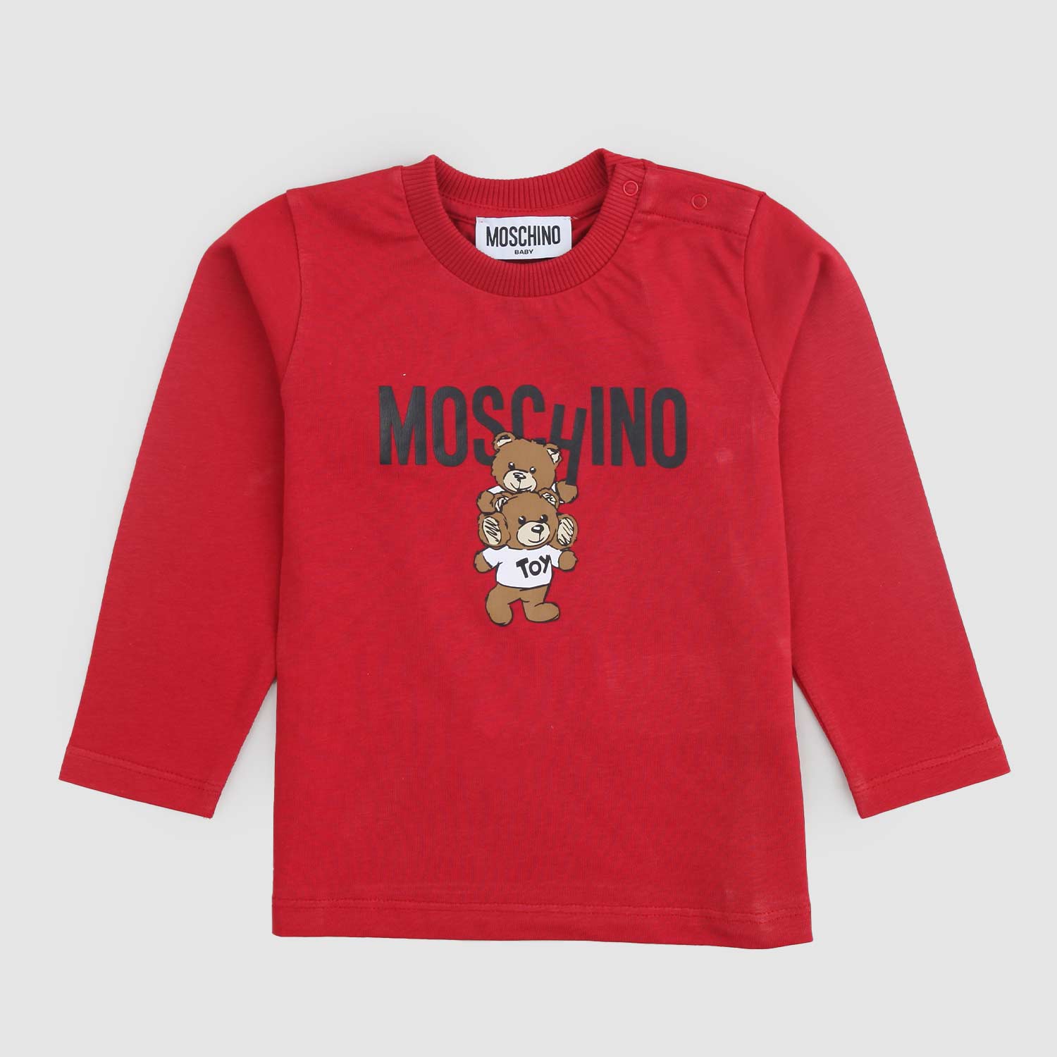 Felpa neonato con doppio Teddy stampato - annameglio.com abbigliamento moda