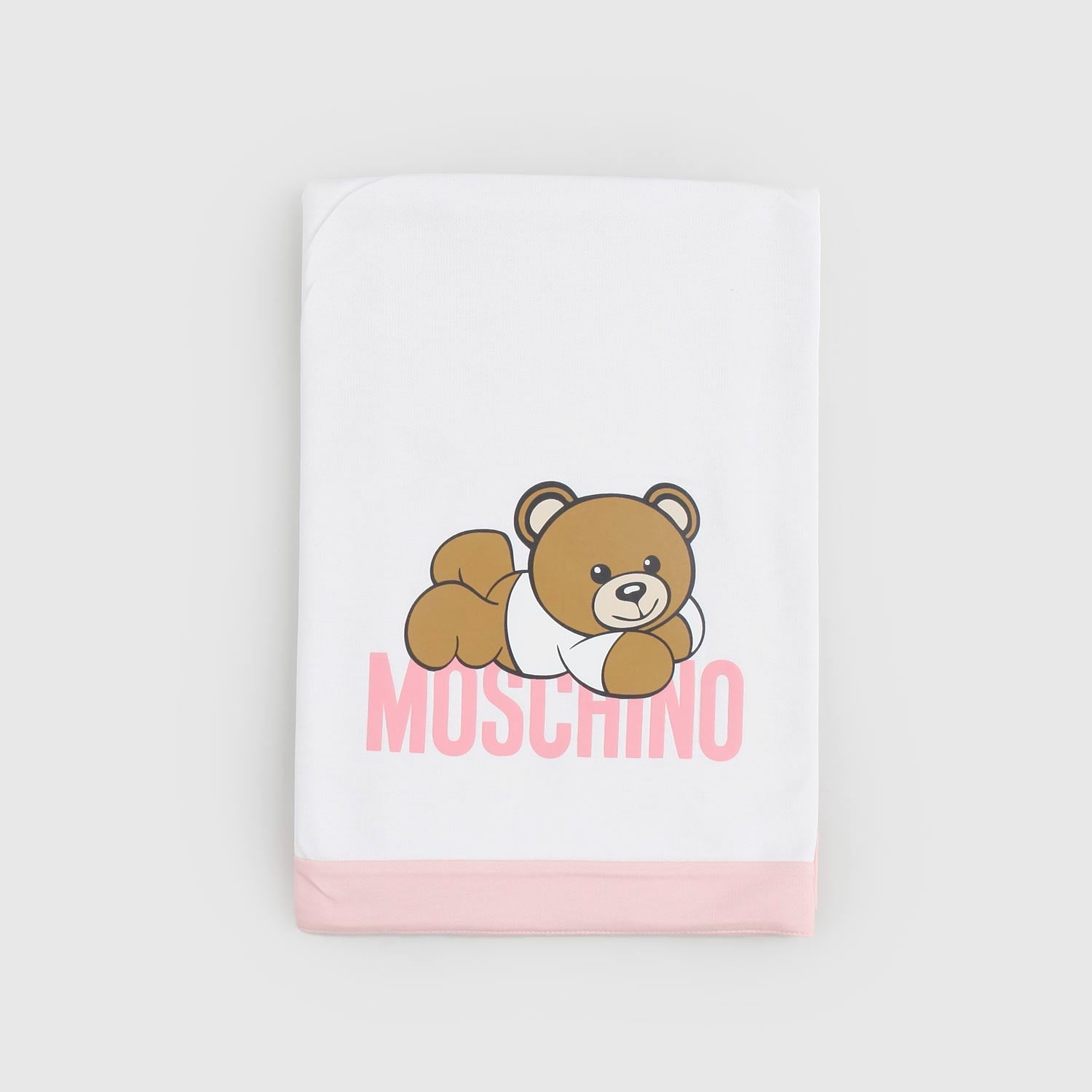 Copertina Teddy Bianca e Rosa Moschino - annameglio.com abbigliamento moda