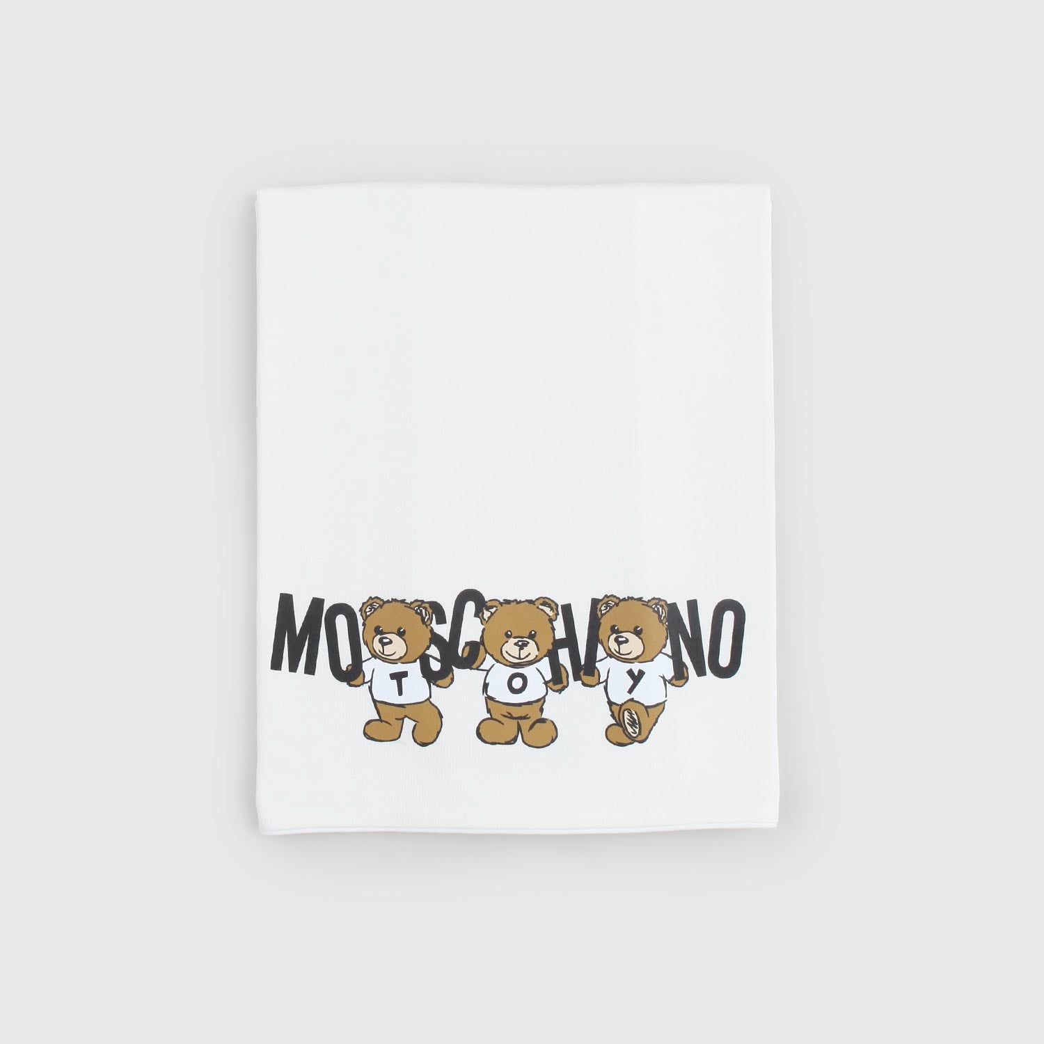 Copertina Bianca Moschino con orsetti - annameglio.com abbigliamento moda