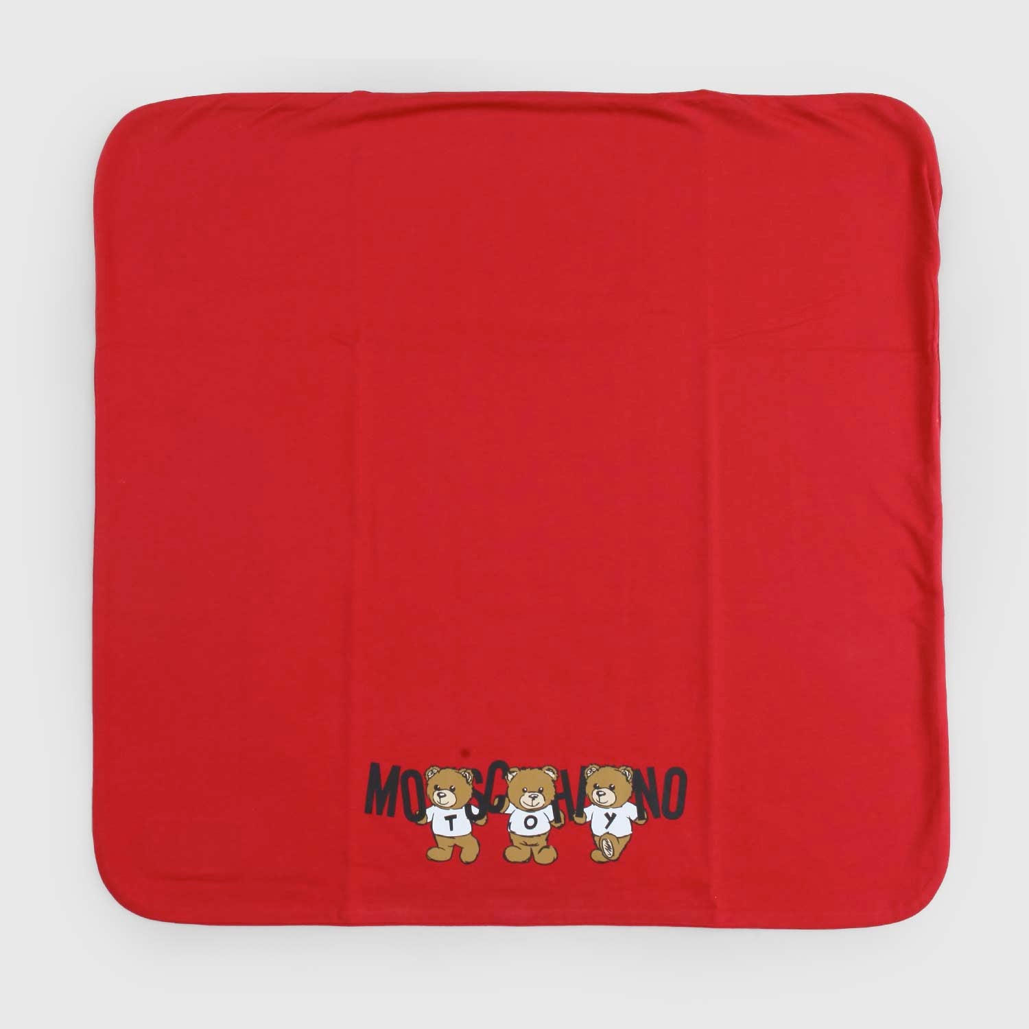 copertina moschino rossa orsetti - annameglio.com abbigliamento moda