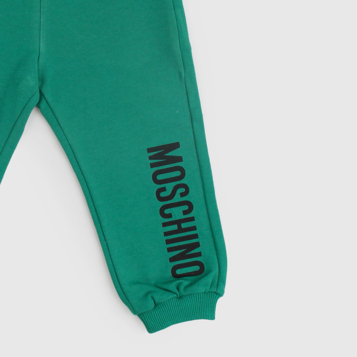 PANTALONI VERDI CON LOGO STAMPATO - annameglio.com abbigliamento moda