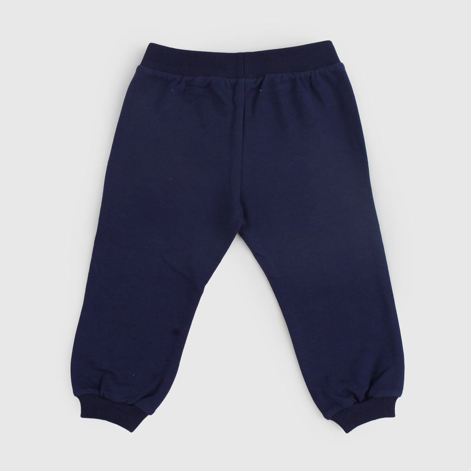 Pantaloni blu neonato con logo stampato - annameglio.com abbigliamento moda