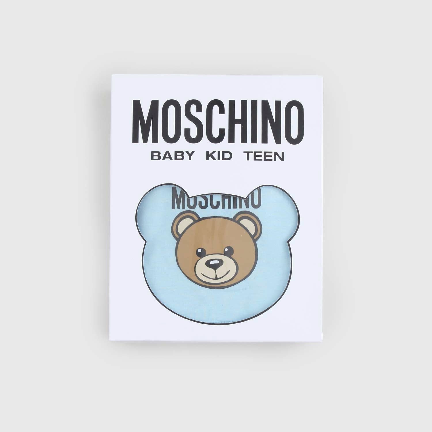 Set Regalo Tre Pezzi Bimbo Teddy Celeste - annameglio.com abbigliamento moda