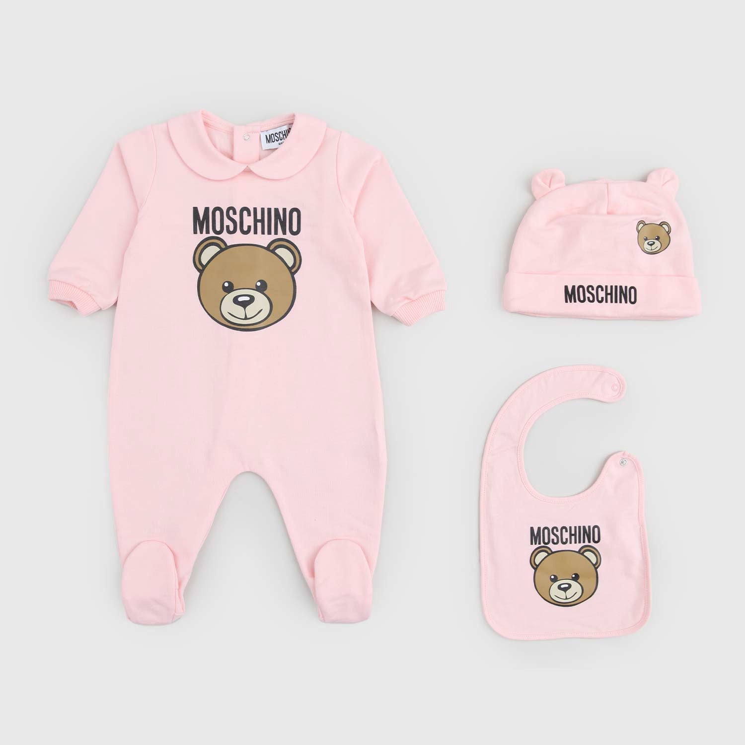 Set Regalo tre pezzi bimba Teddy rosa - annameglio.com abbigliamento moda
