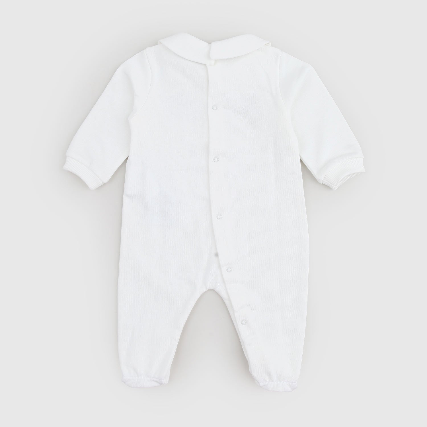 Tutina bianca con doppia stampa Teddy - annameglio.com abbigliamento moda