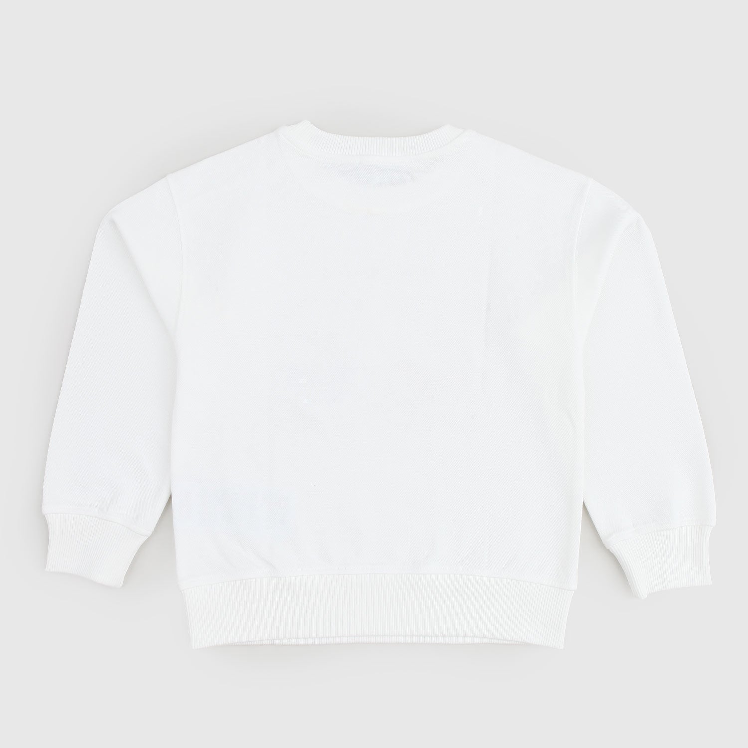 Felpa bianca neonato con Teddy tricolore - annameglio.com abbigliamento moda