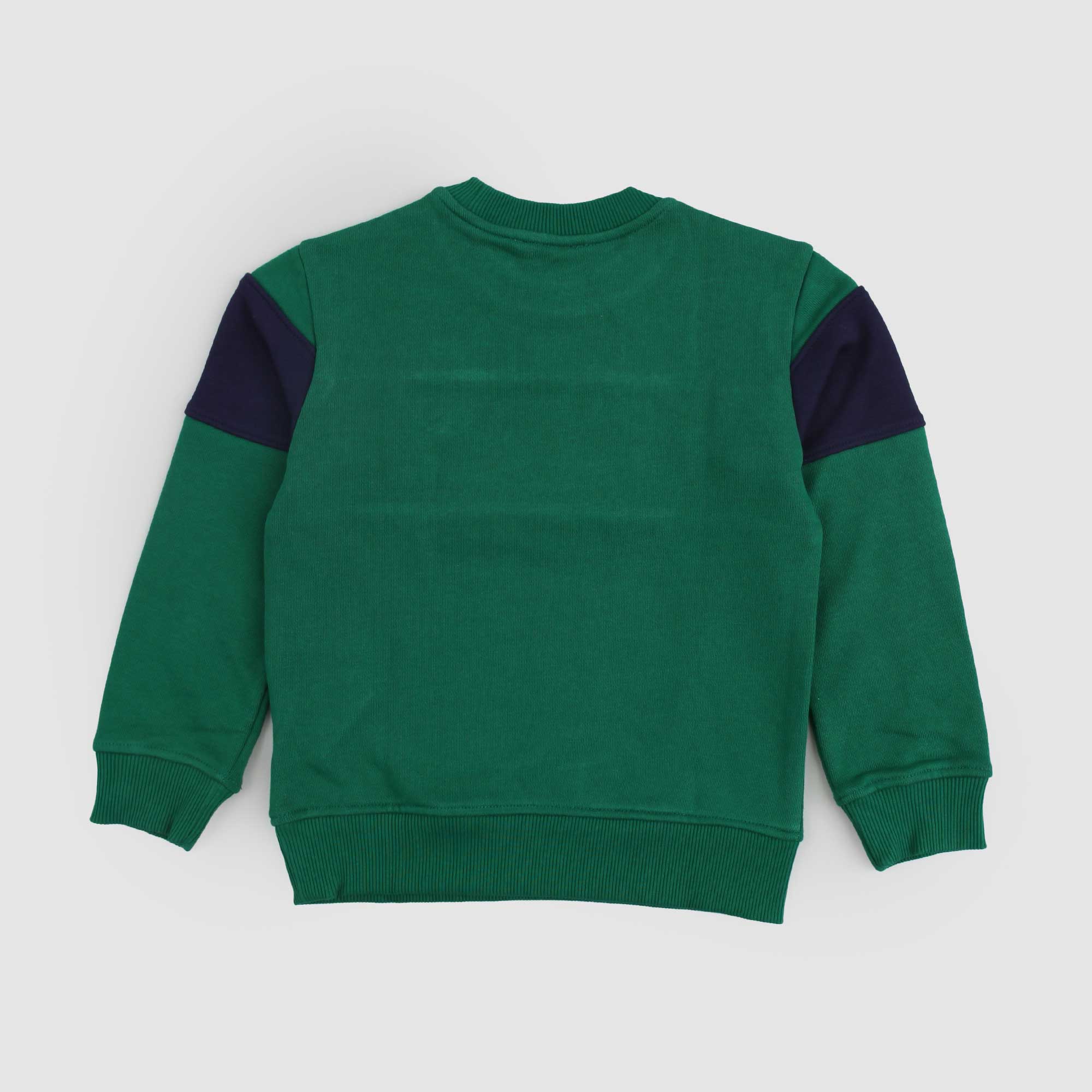 Felpa verde blu firmata MOSCHINO - annameglio.com abbigliamento moda