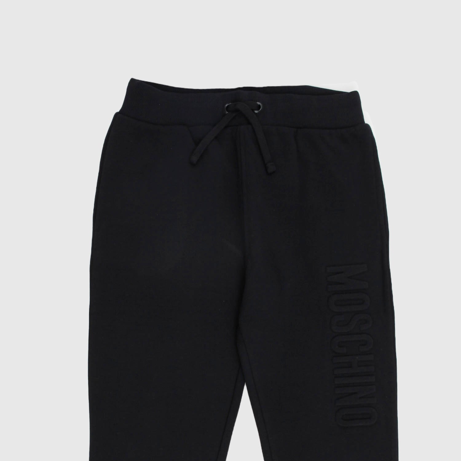 Pantalone nero basic con logo - annameglio.com abbigliamento moda