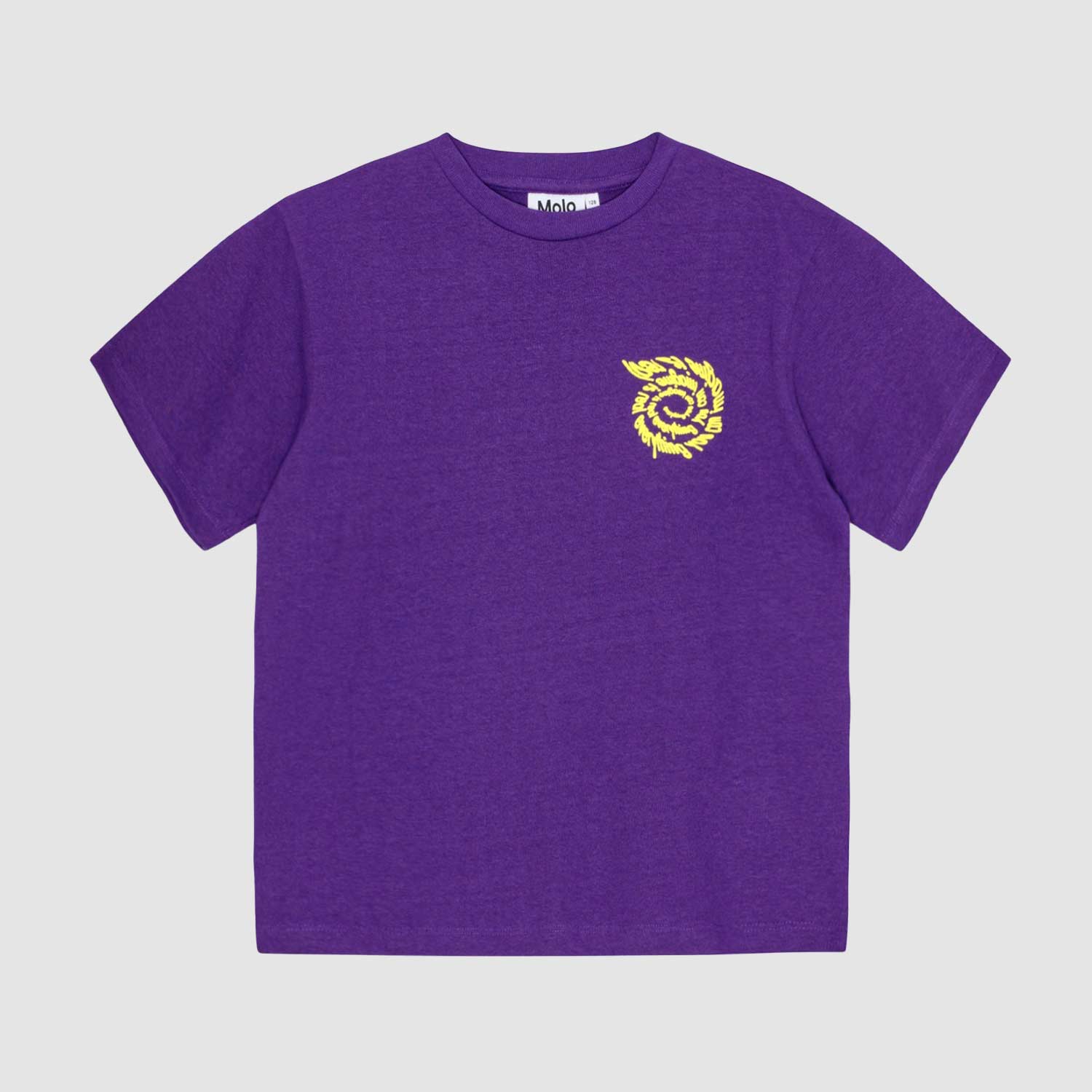 T-shirt Rodney viola con stampa - annameglio.com abbigliamento moda