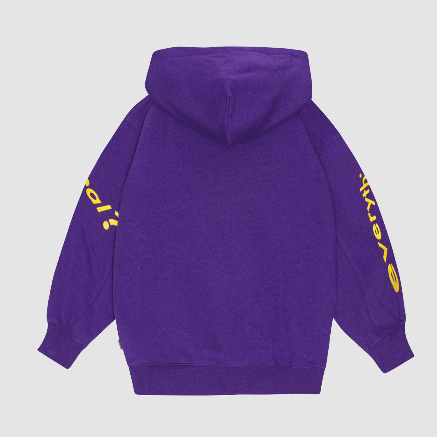 Felpa Maxx viola con cappuccio e stampa - annameglio.com abbigliamento moda