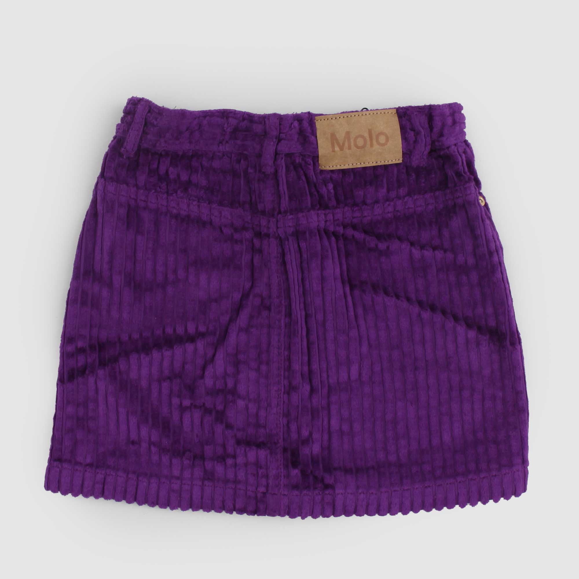 Gonna corta Molo in velluto viola - annameglio.com abbigliamento moda