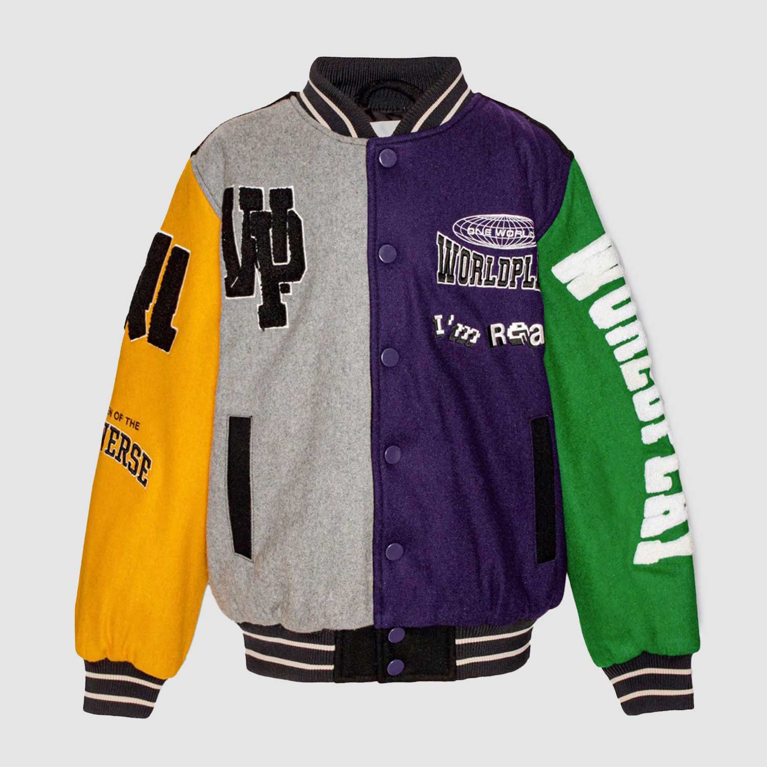 Giacca baseball Hani multicolor - annameglio.com abbigliamento moda