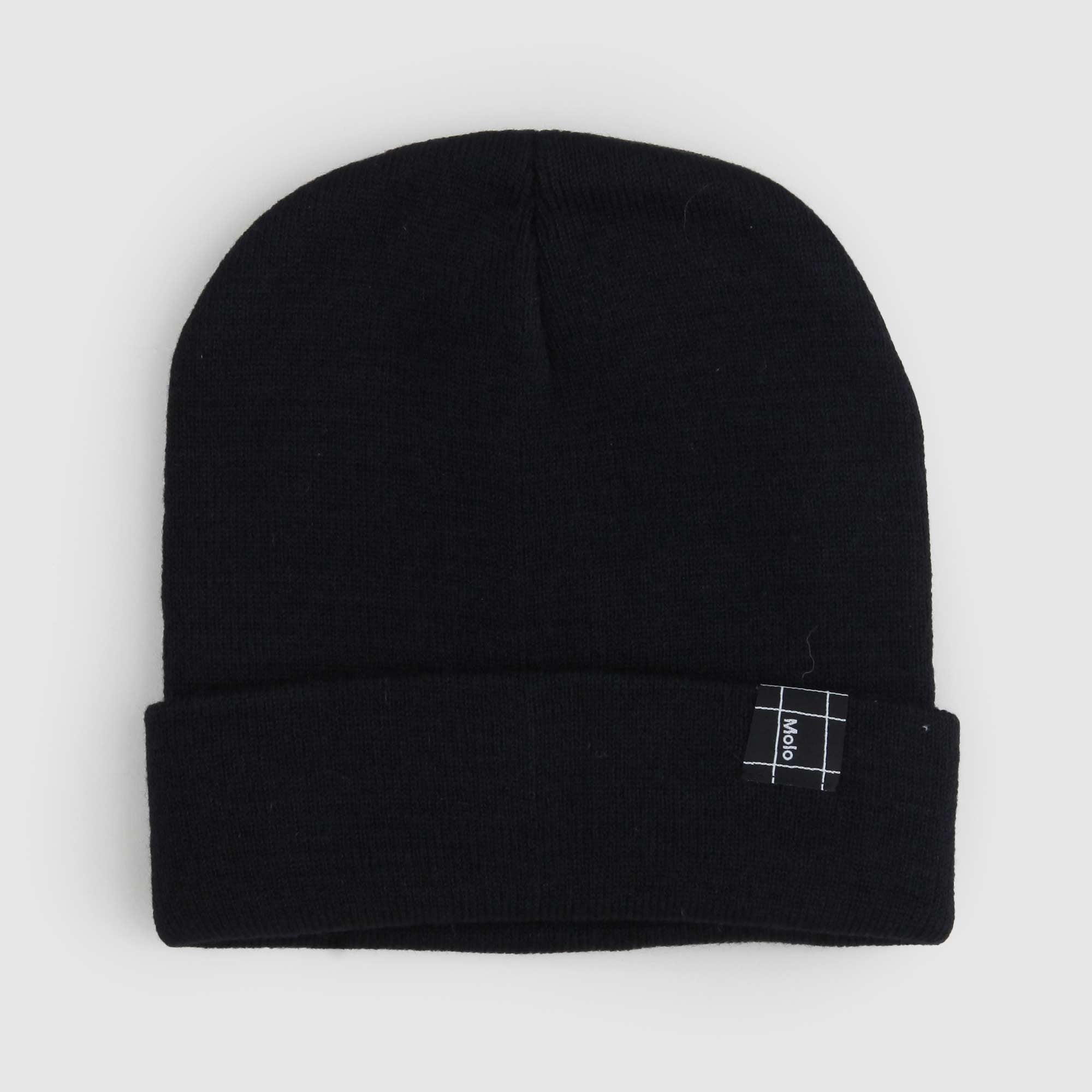 Cuffia Nera In Maglia Firmata Molo - annameglio.com abbigliamento moda