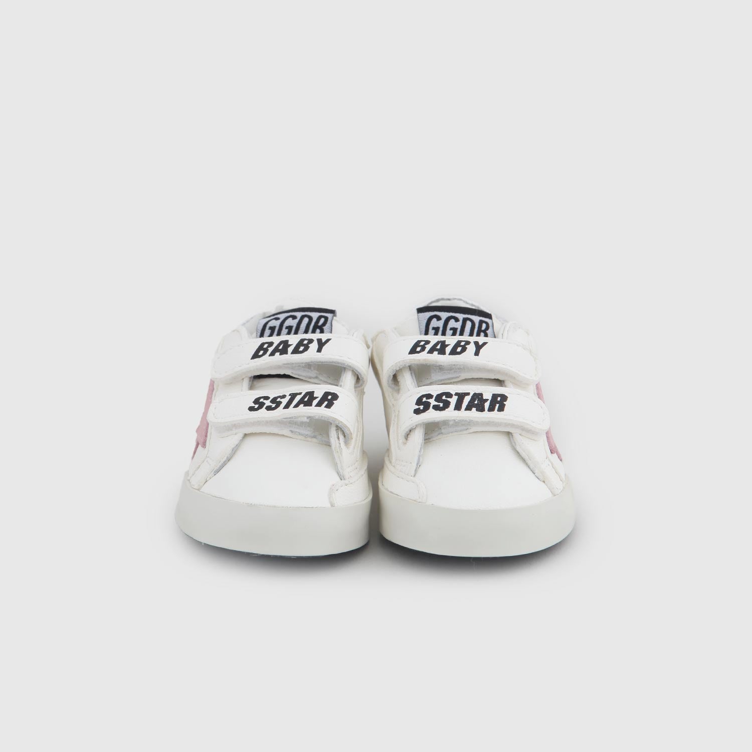 Baby Old School con stella in nappa rosa - annameglio.com abbigliamento moda