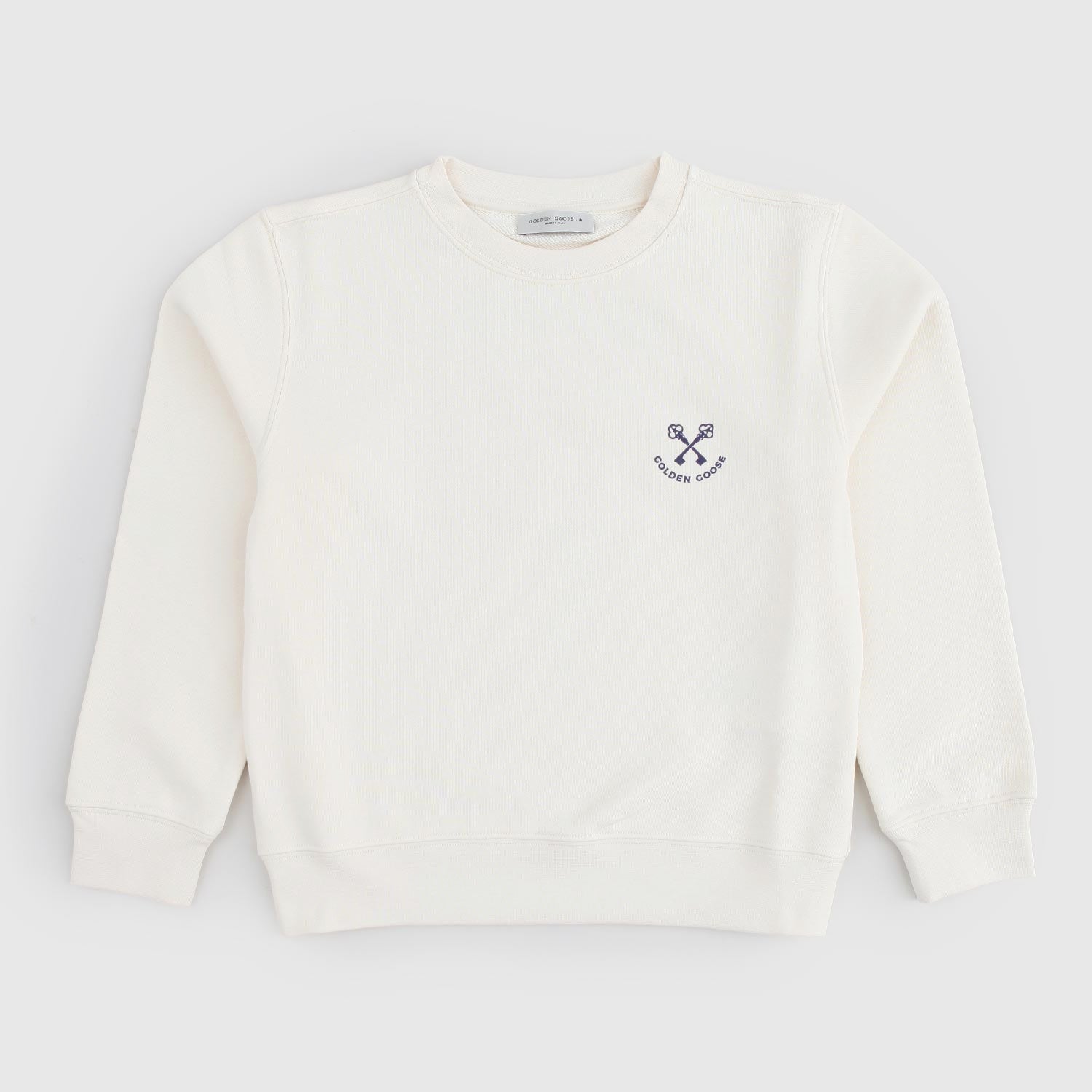 T-shirt Bianco Vissuto con Stampa sul Retro - annameglio.com abbigliamento moda