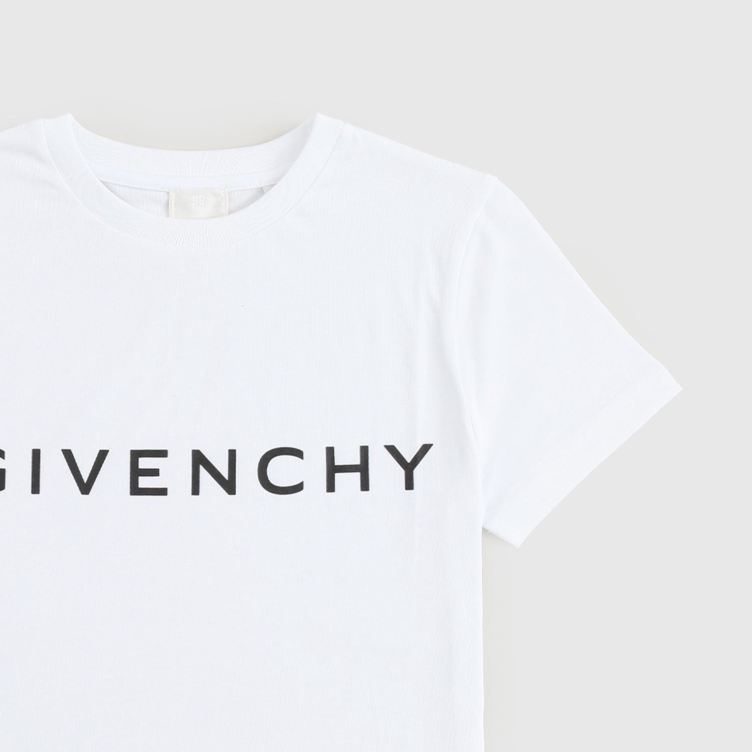 T-shirt a Maniche Corte con Logo Capovolto - annameglio.com abbigliamento moda