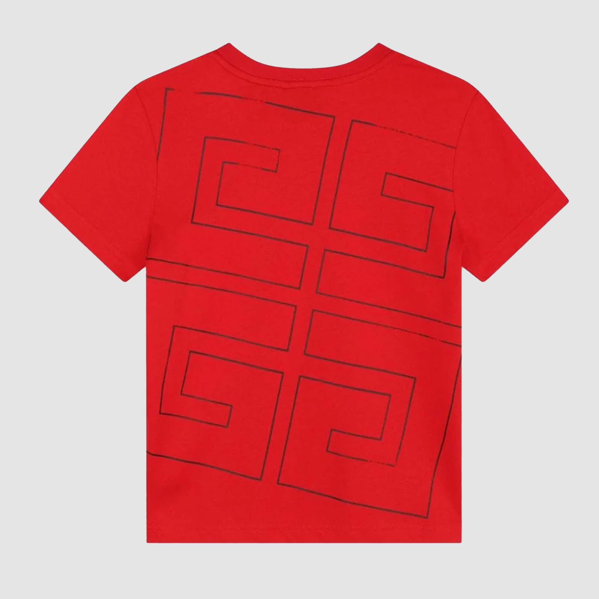 T-shirt Rossa con Logo e Stampa 4G - annameglio.com abbigliamento moda