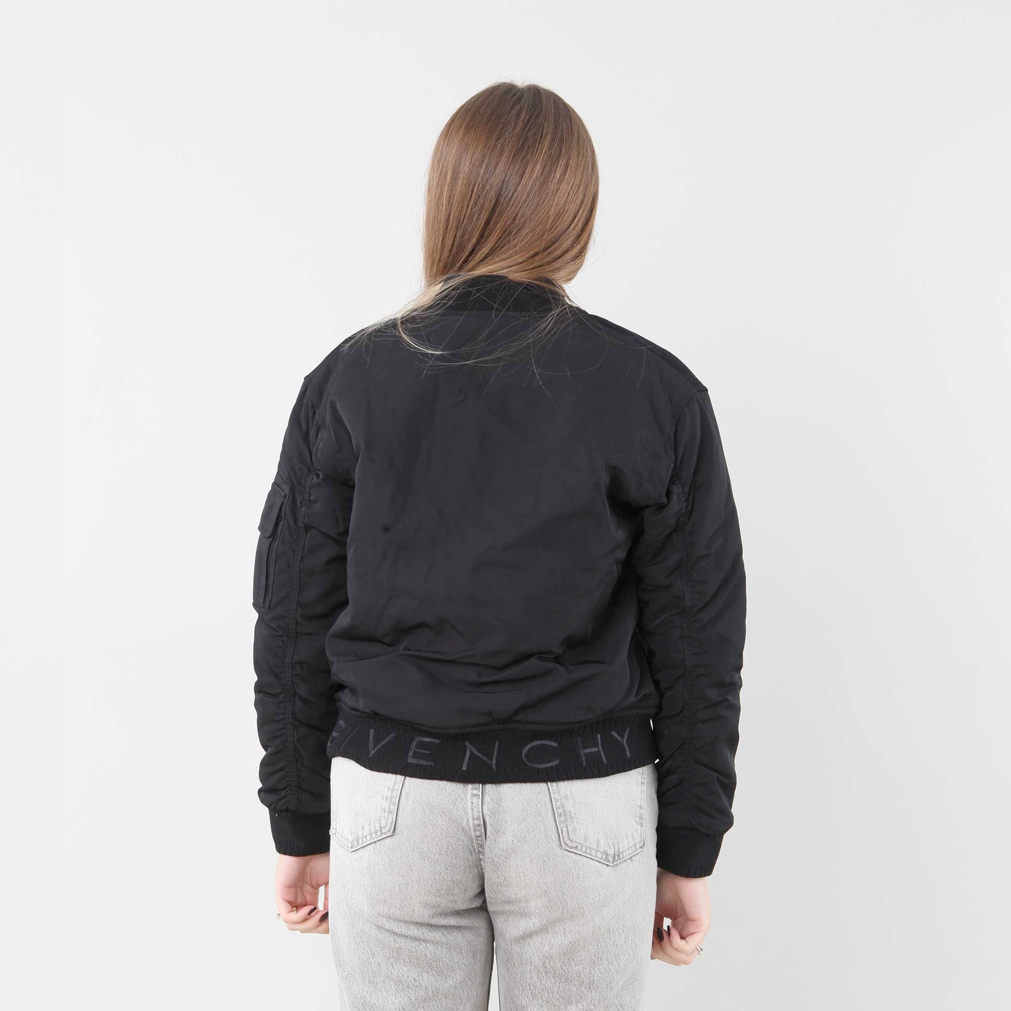 Giacca Bimateriale Ricamata GIVENCHY - annameglio.com abbigliamento moda