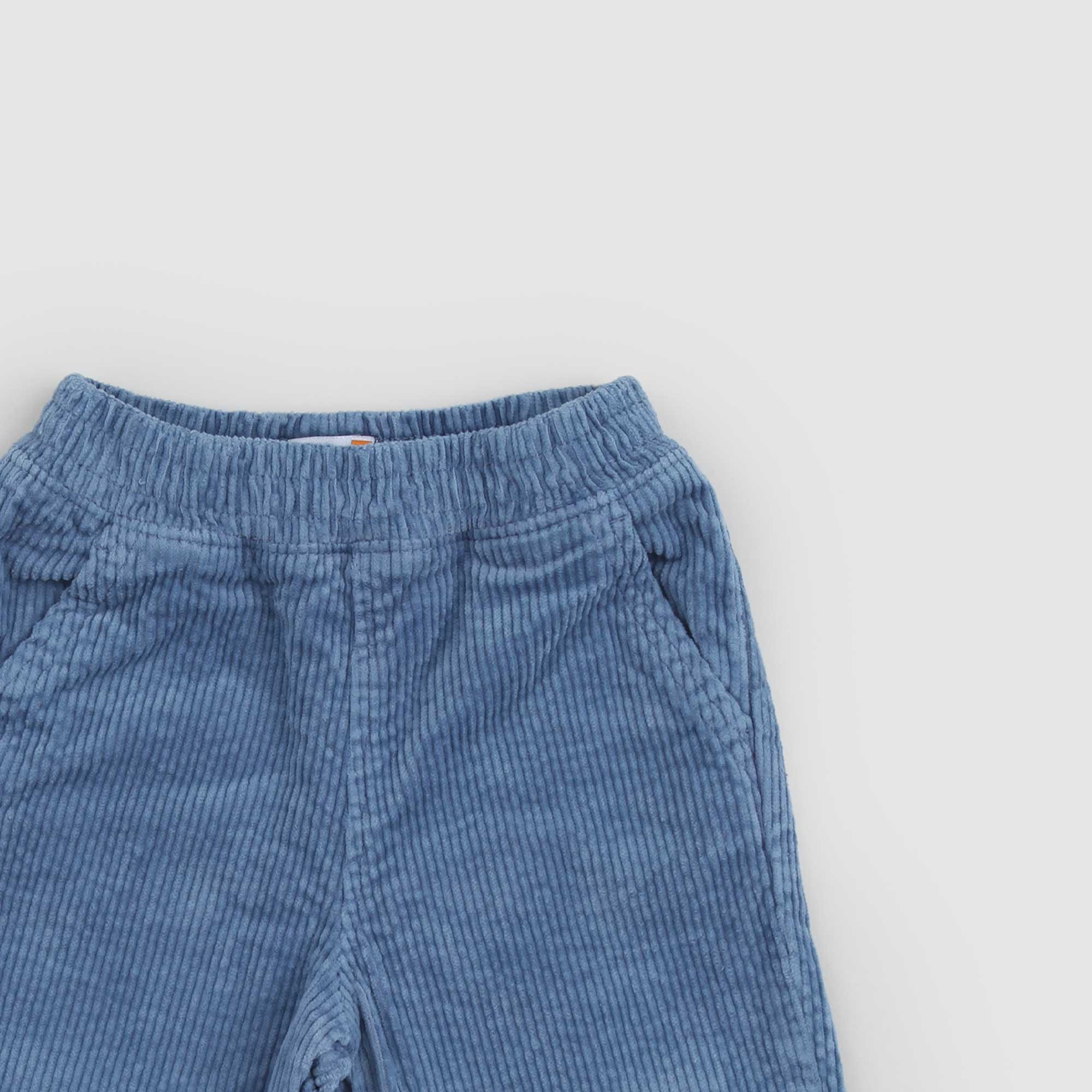 Pantaloni in velluto a coste Blu ardesia Neonato - annameglio.com abbigliamento moda