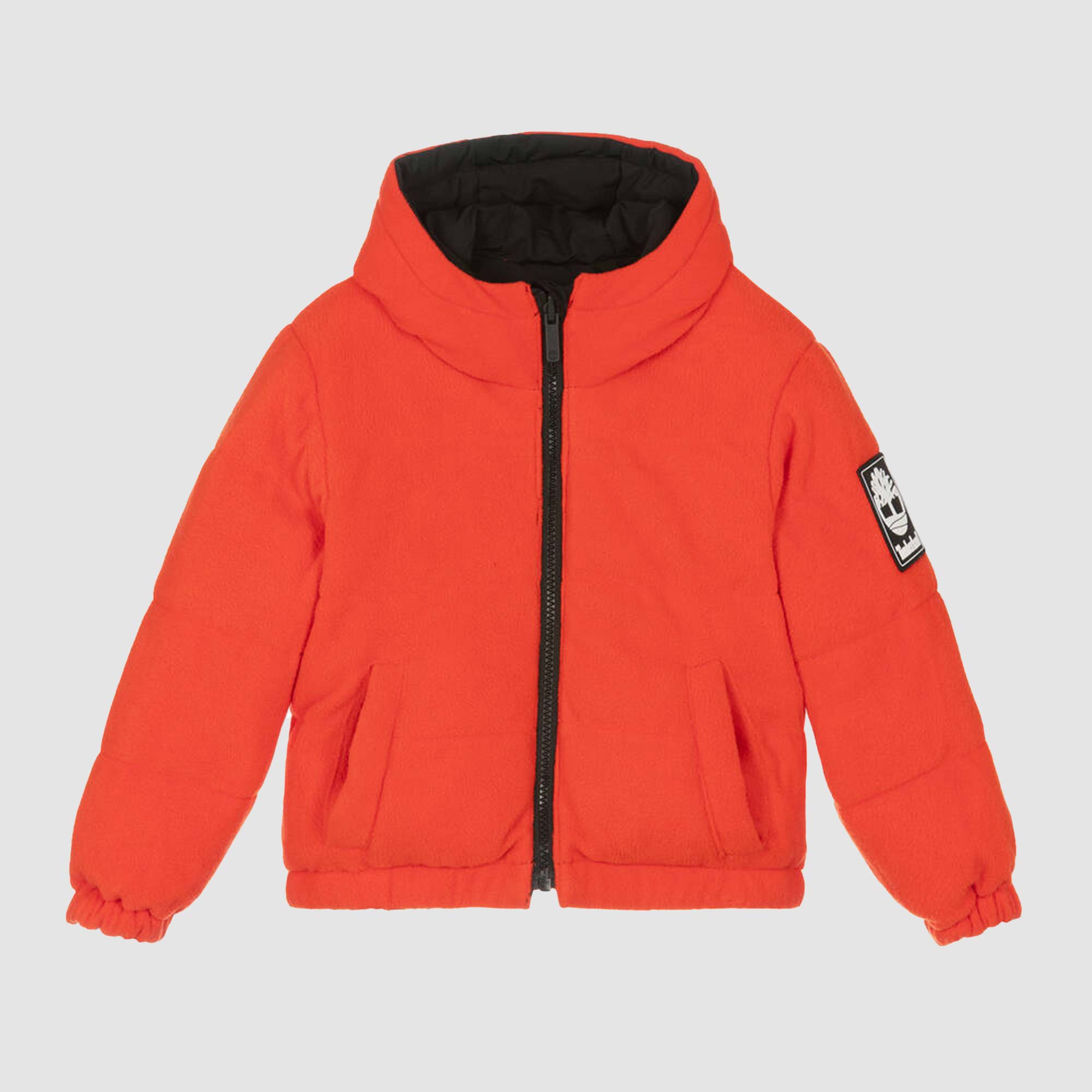 Giubbotto reversibile nero e rosso con cappuccio - annameglio.com abbigliamento moda