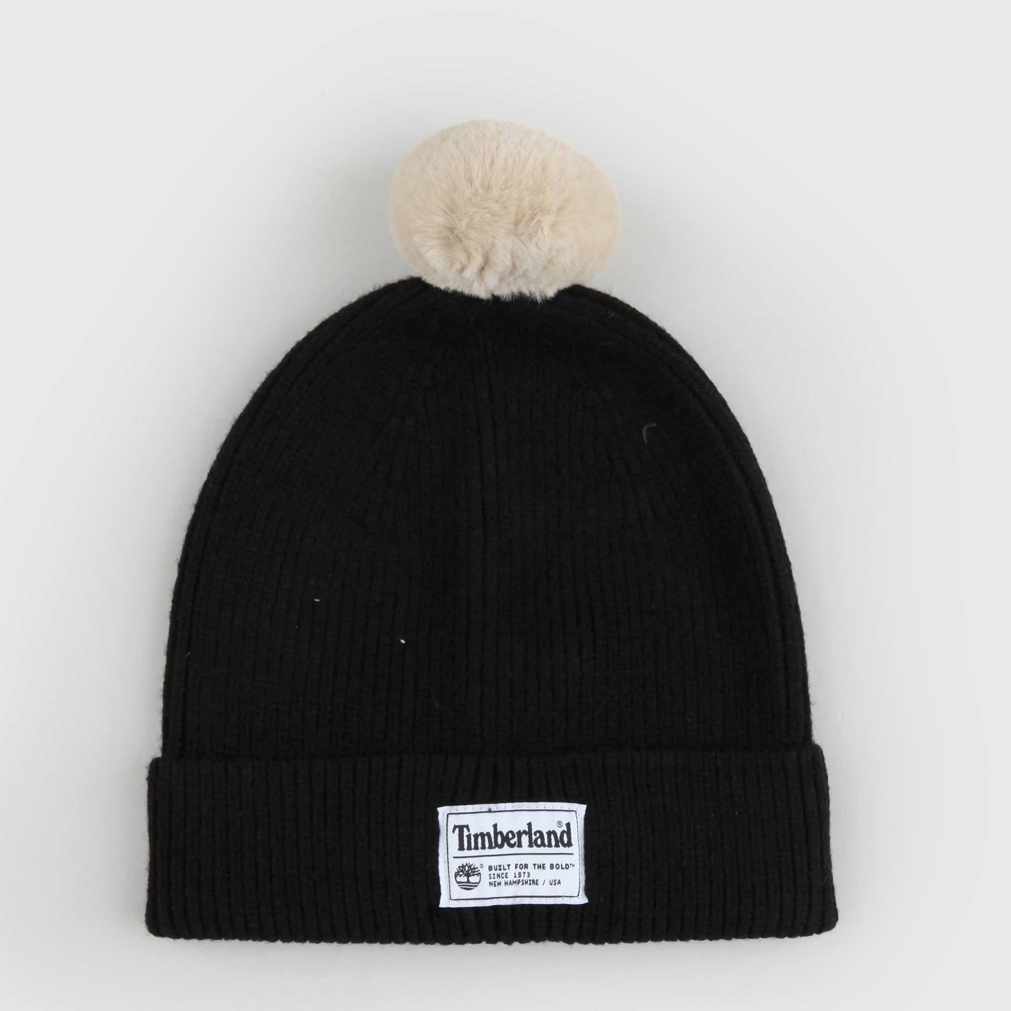 Cappello Nero In Maglia Firmato Timberland - annameglio.com abbigliamento moda