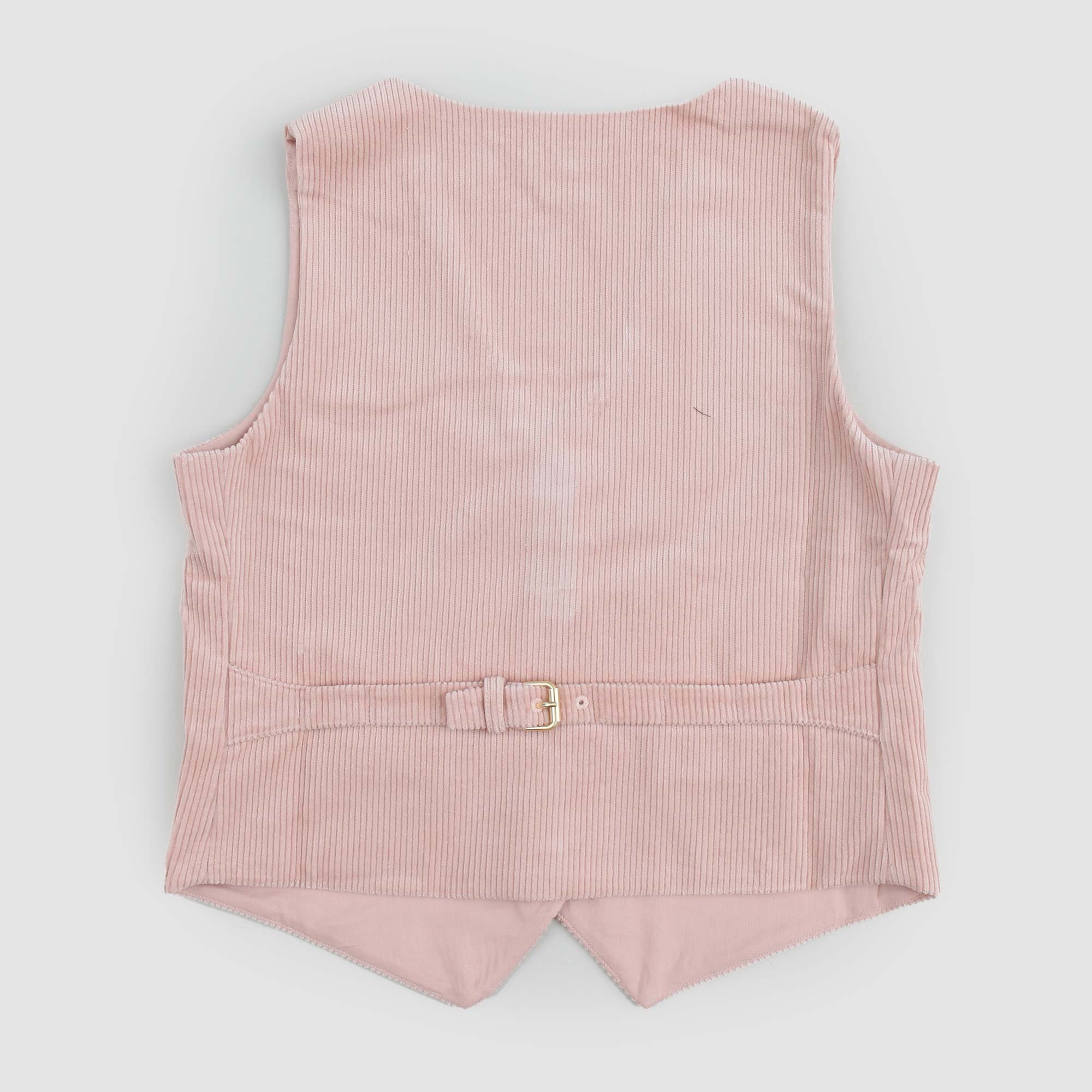 Gilet in velluto a coste rosa - annameglio.com abbigliamento moda