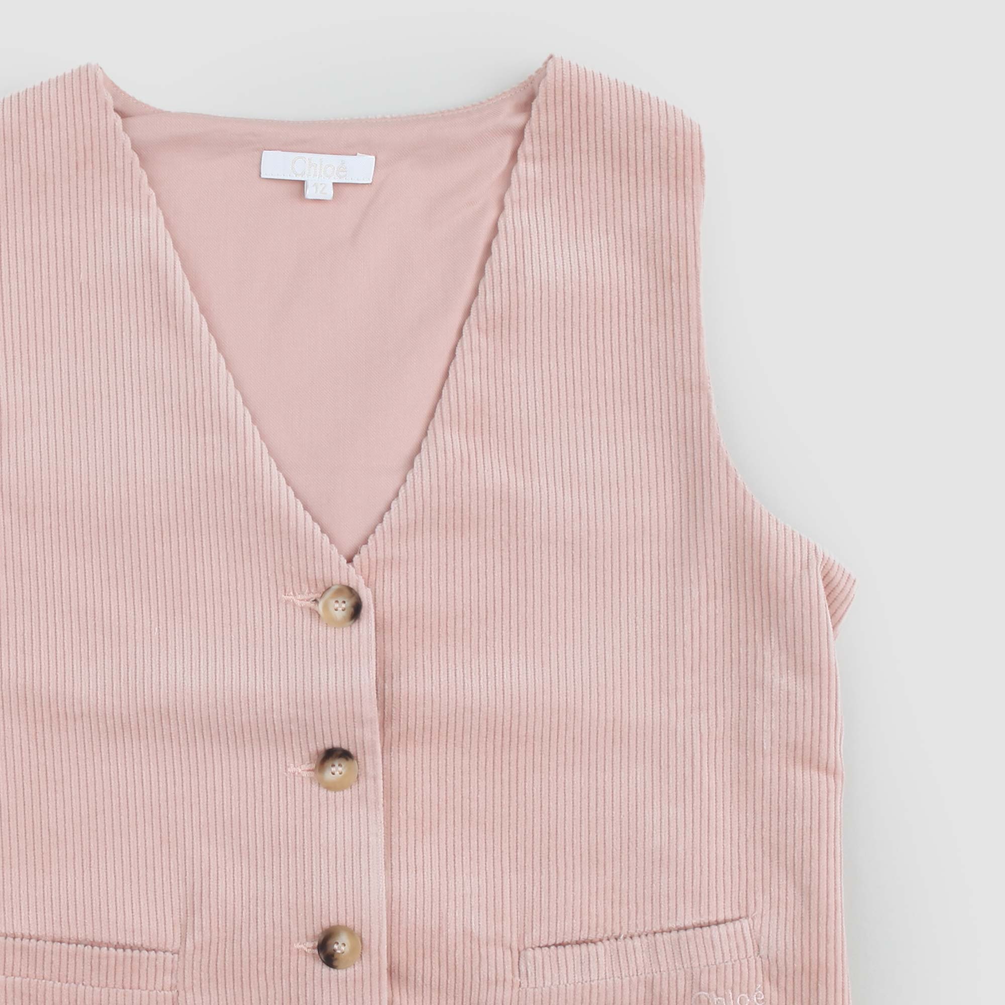 Gilet in velluto a coste rosa - annameglio.com abbigliamento moda