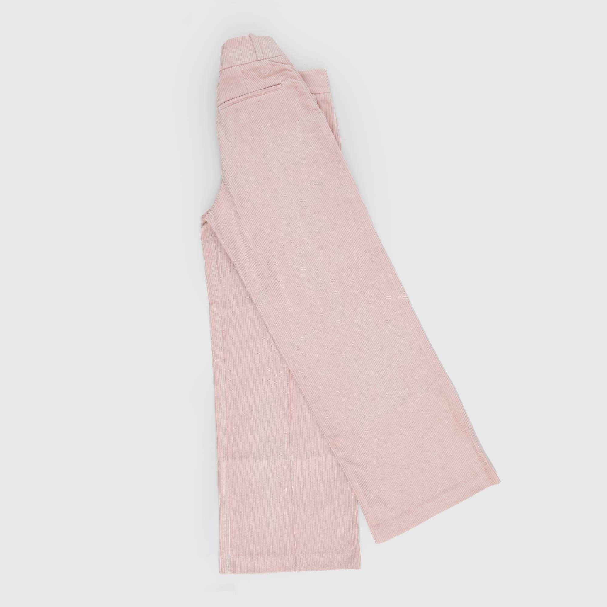 Pantalone in velluto a coste rosa - annameglio.com abbigliamento moda