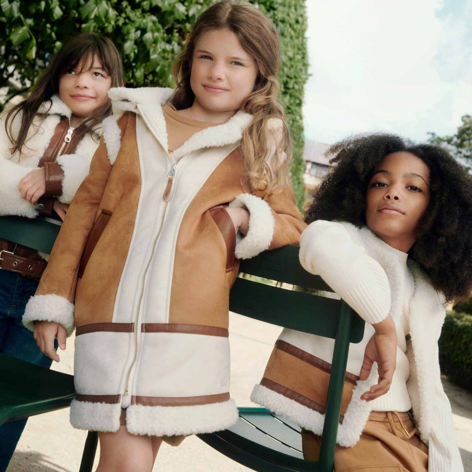 Giaccone Marrone Bianco firmato CHLOE - annameglio.com abbigliamento moda