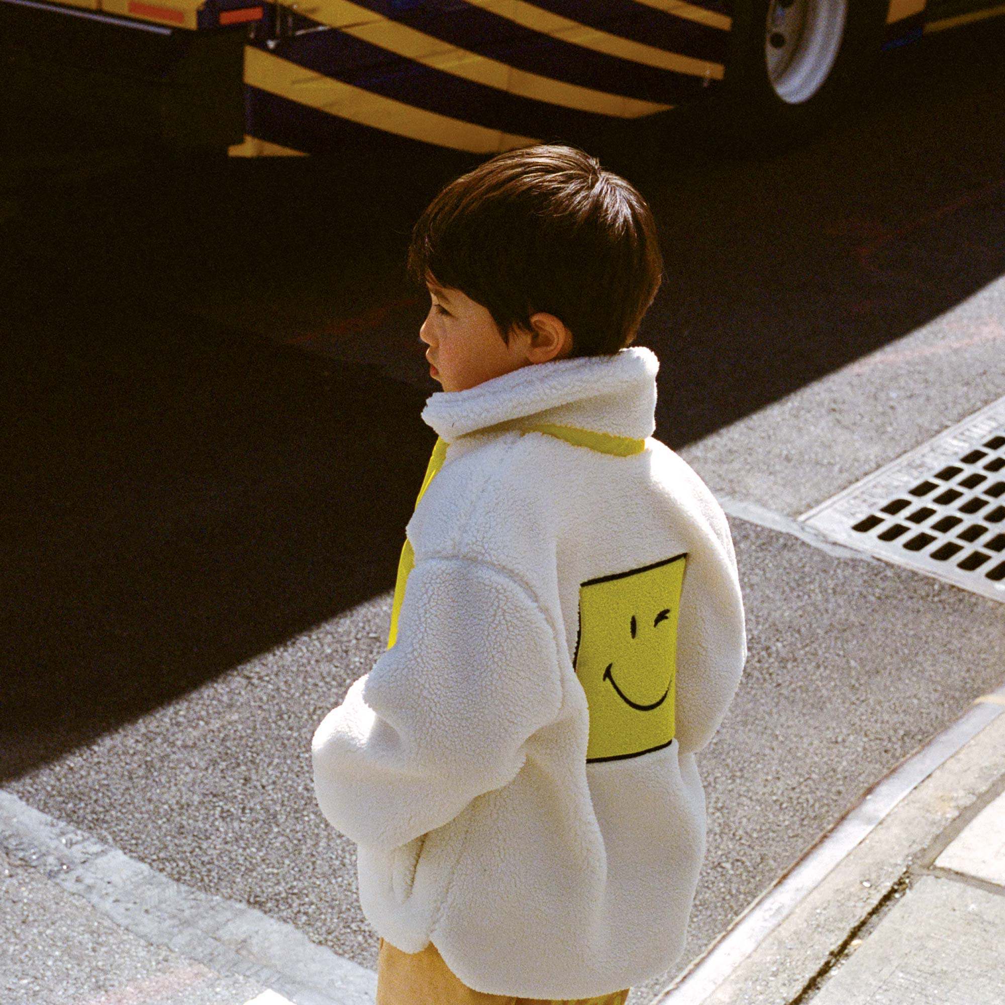 Giacca reversibile in shearling sintetico Smile - annameglio.com abbigliamento moda