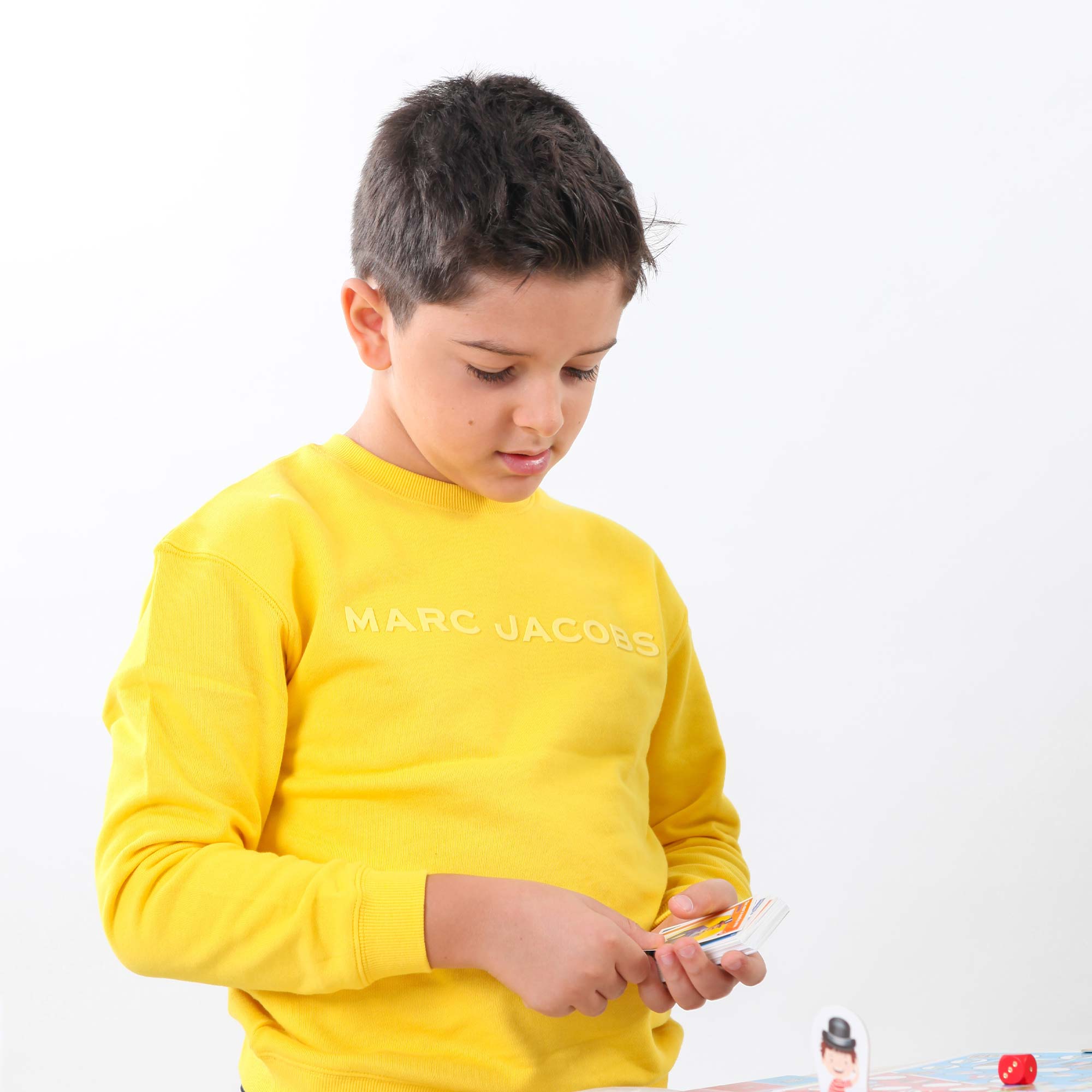 Felpa Unisex girocollo gialla con logo - annameglio.com abbigliamento moda