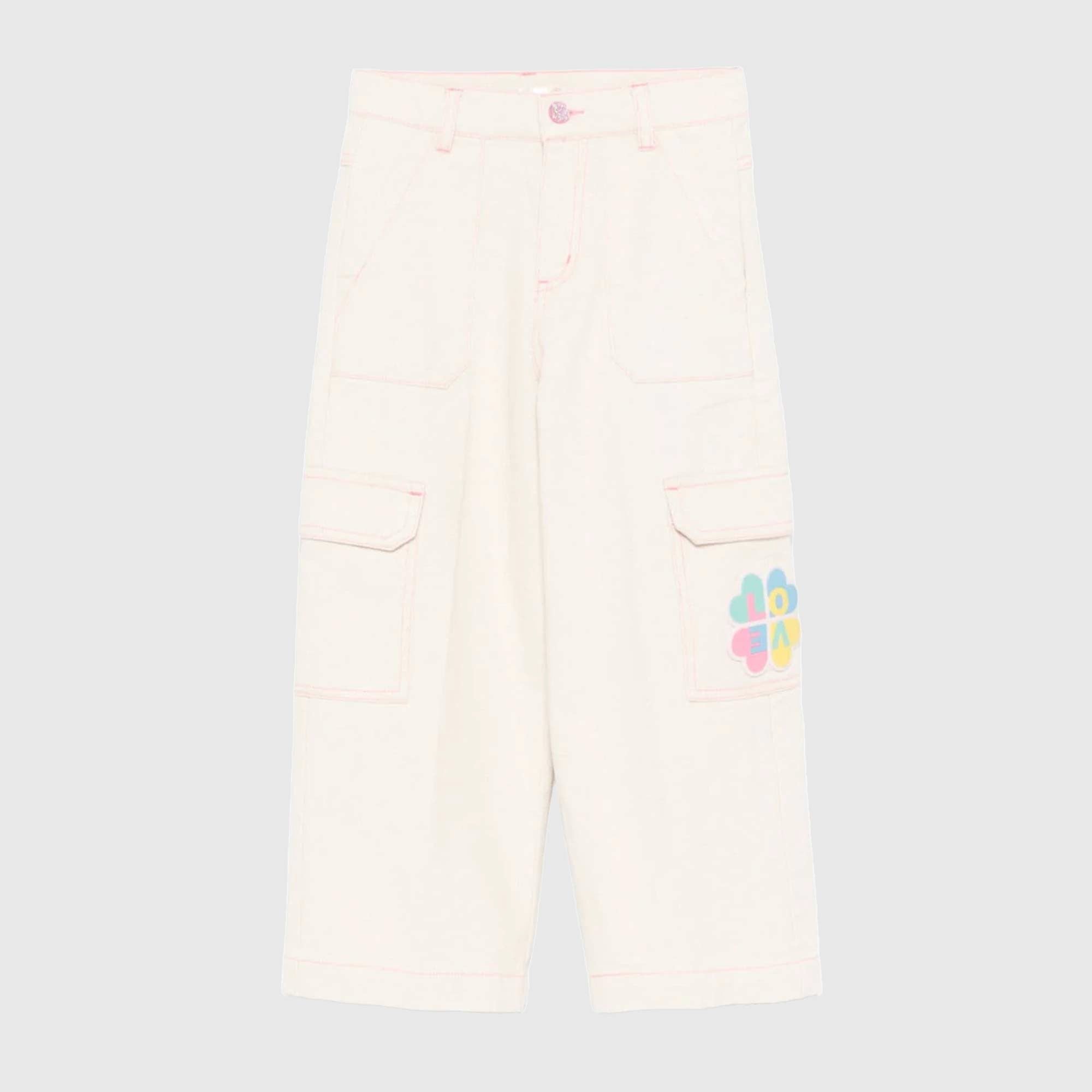 Pantaloni Beige Firmati Billieblush - annameglio.com abbigliamento moda