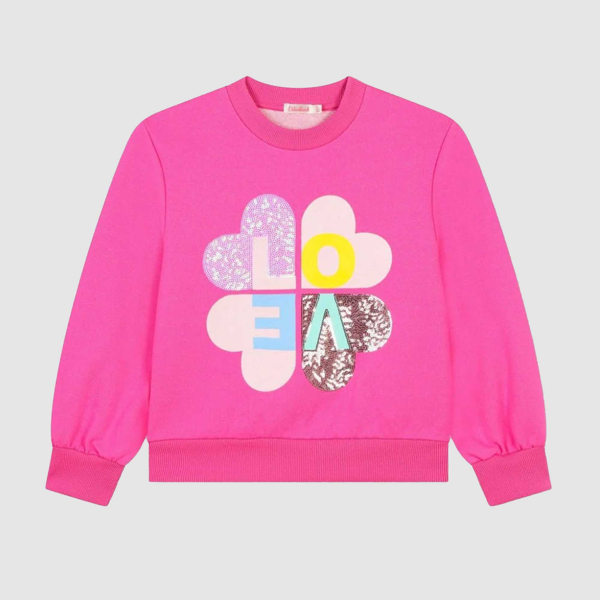 Felpa Fucsia Con Paillettes BILLIEBLUSH - annameglio.com abbigliamento moda