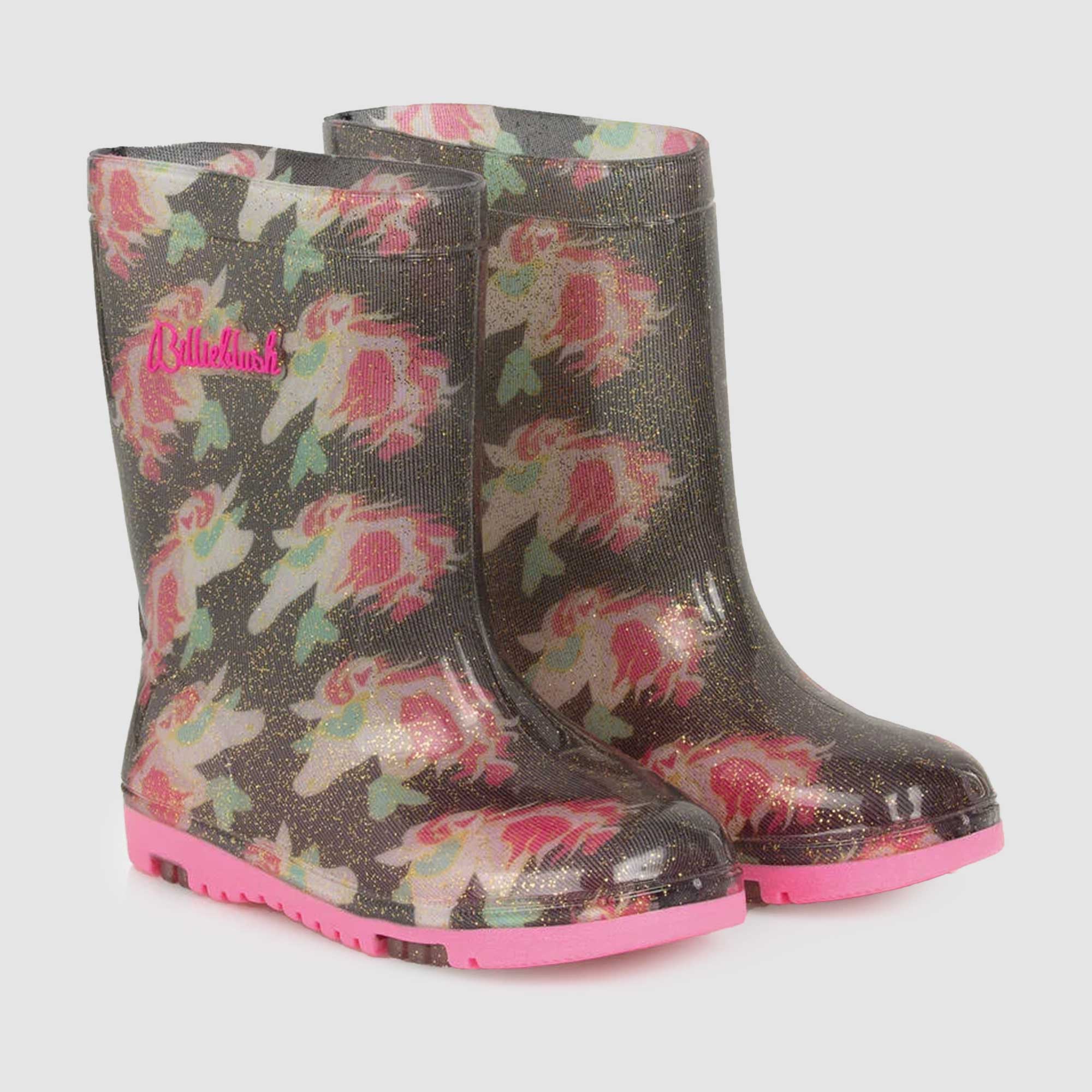 Stivali Con Stampa Unicorno Firmati Billieblush - annameglio.com abbigliamento moda