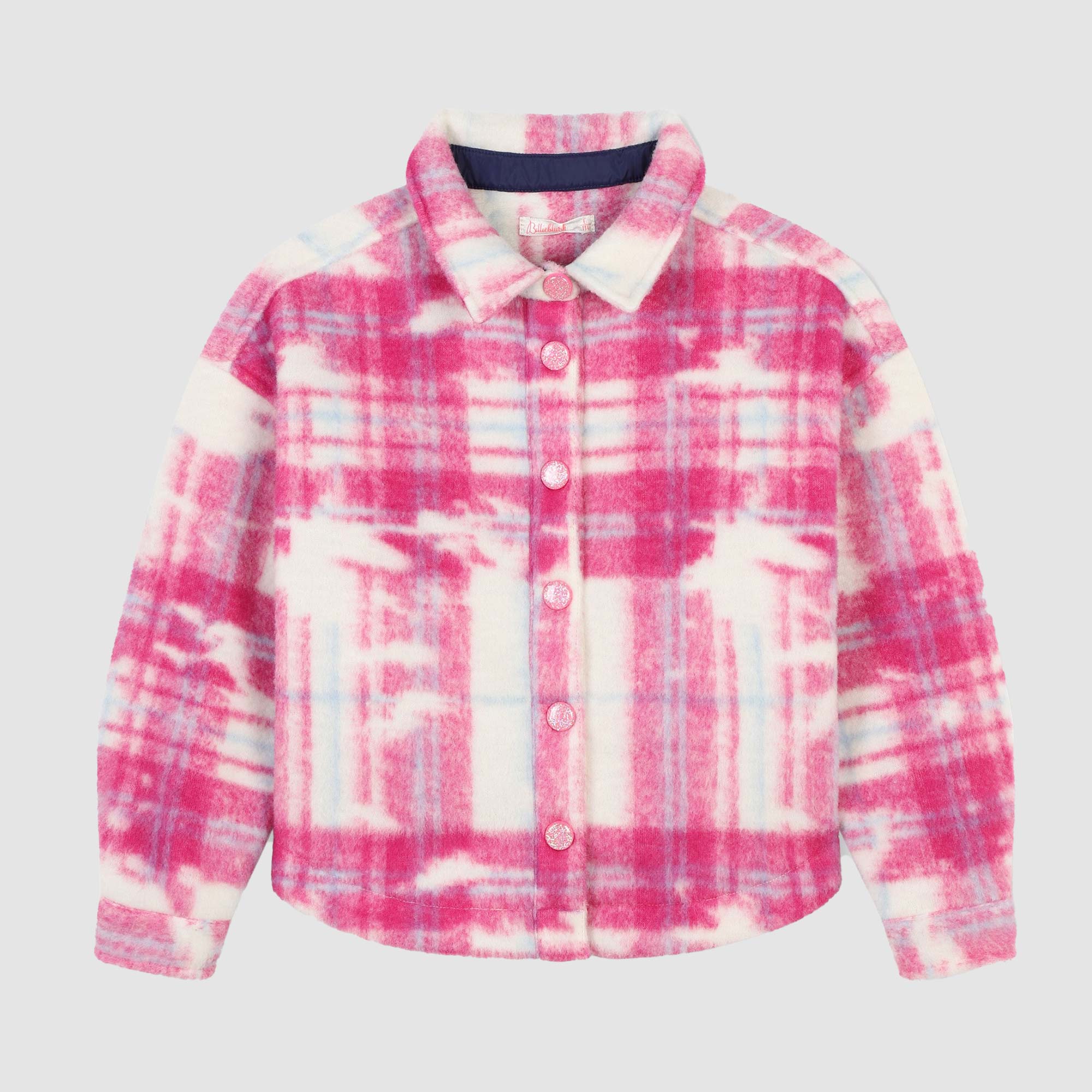 Camicia Flanella Rosa Firmata Billieblush - annameglio.com abbigliamento moda