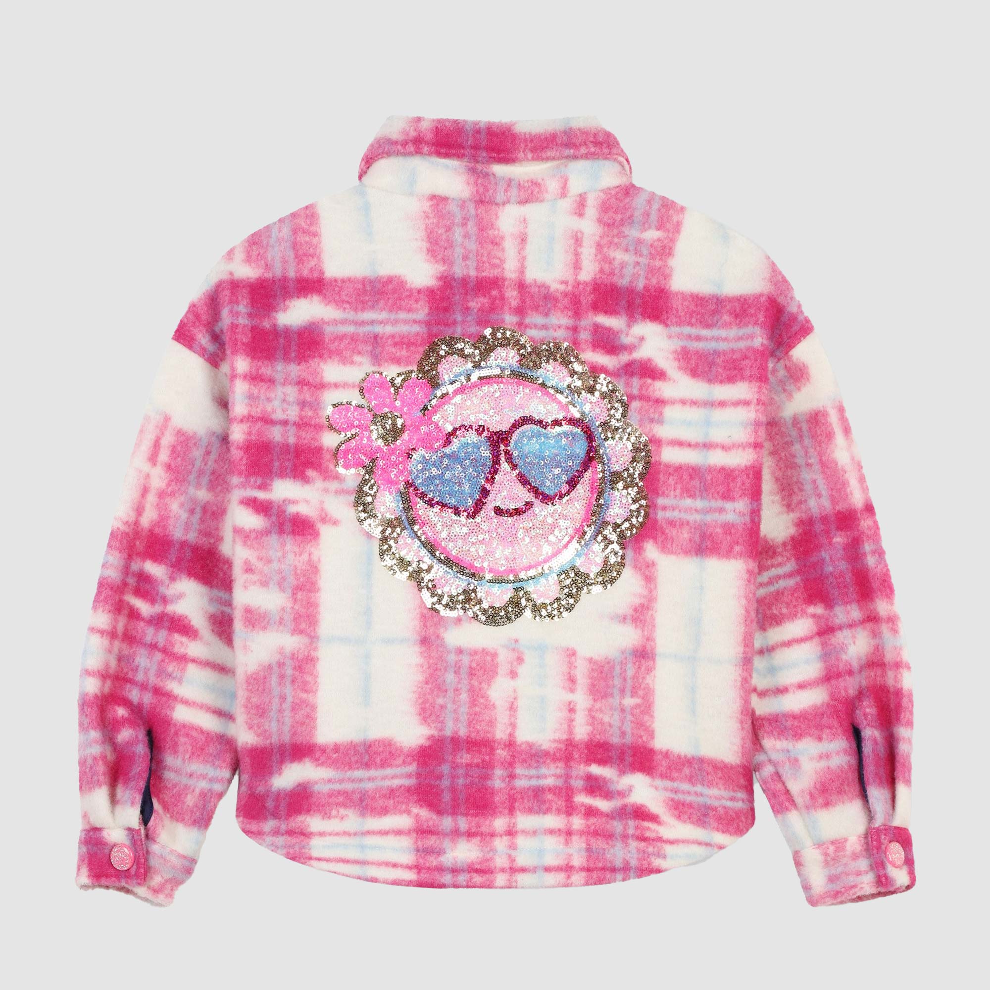 Camicia Flanella Rosa Firmata Billieblush - annameglio.com abbigliamento moda